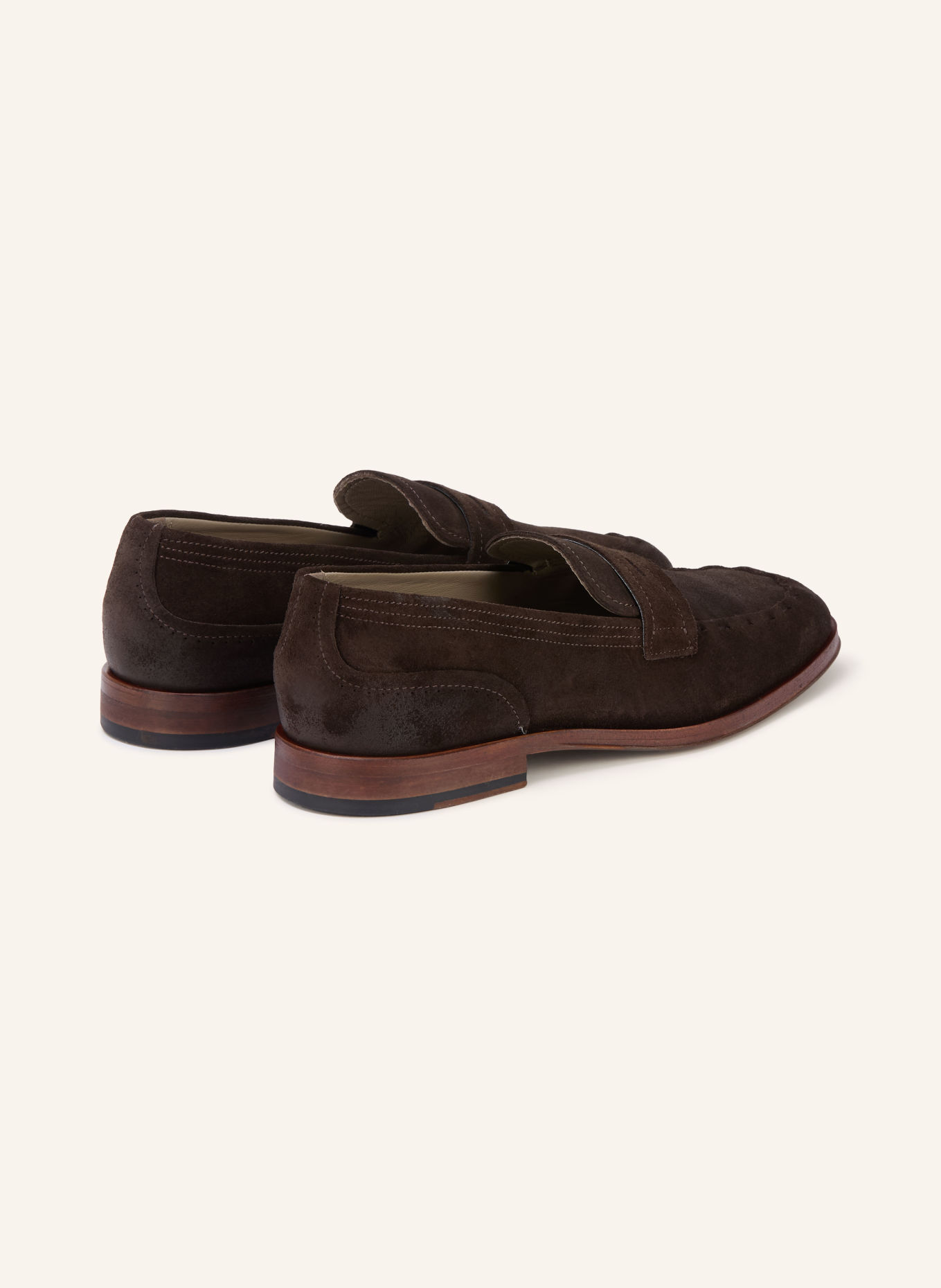 ALLSAINTS Pennyloafers JULES: MARRON FONCÉ