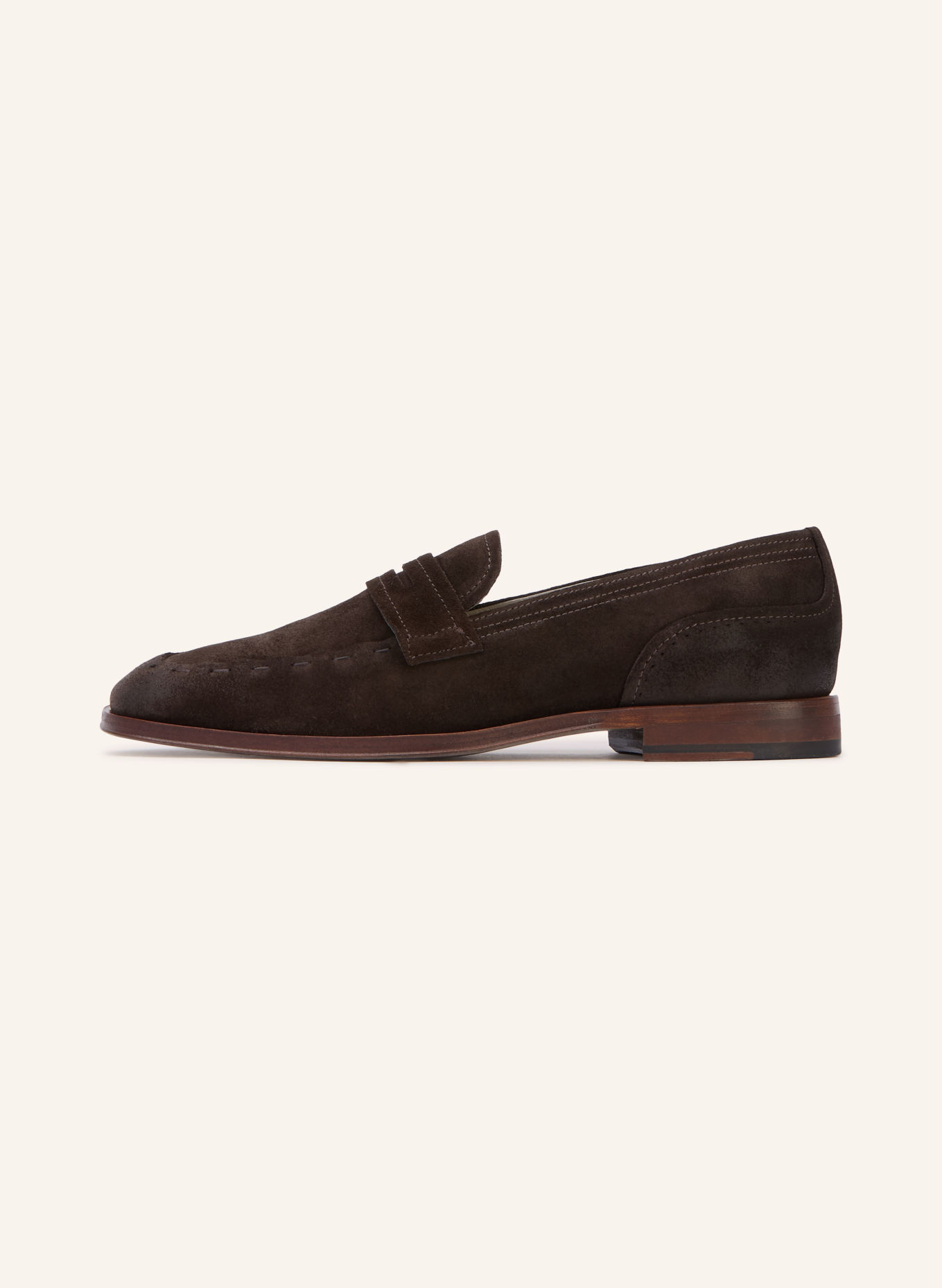 ALLSAINTS Pennyloafers JULES: MARRON FONCÉ