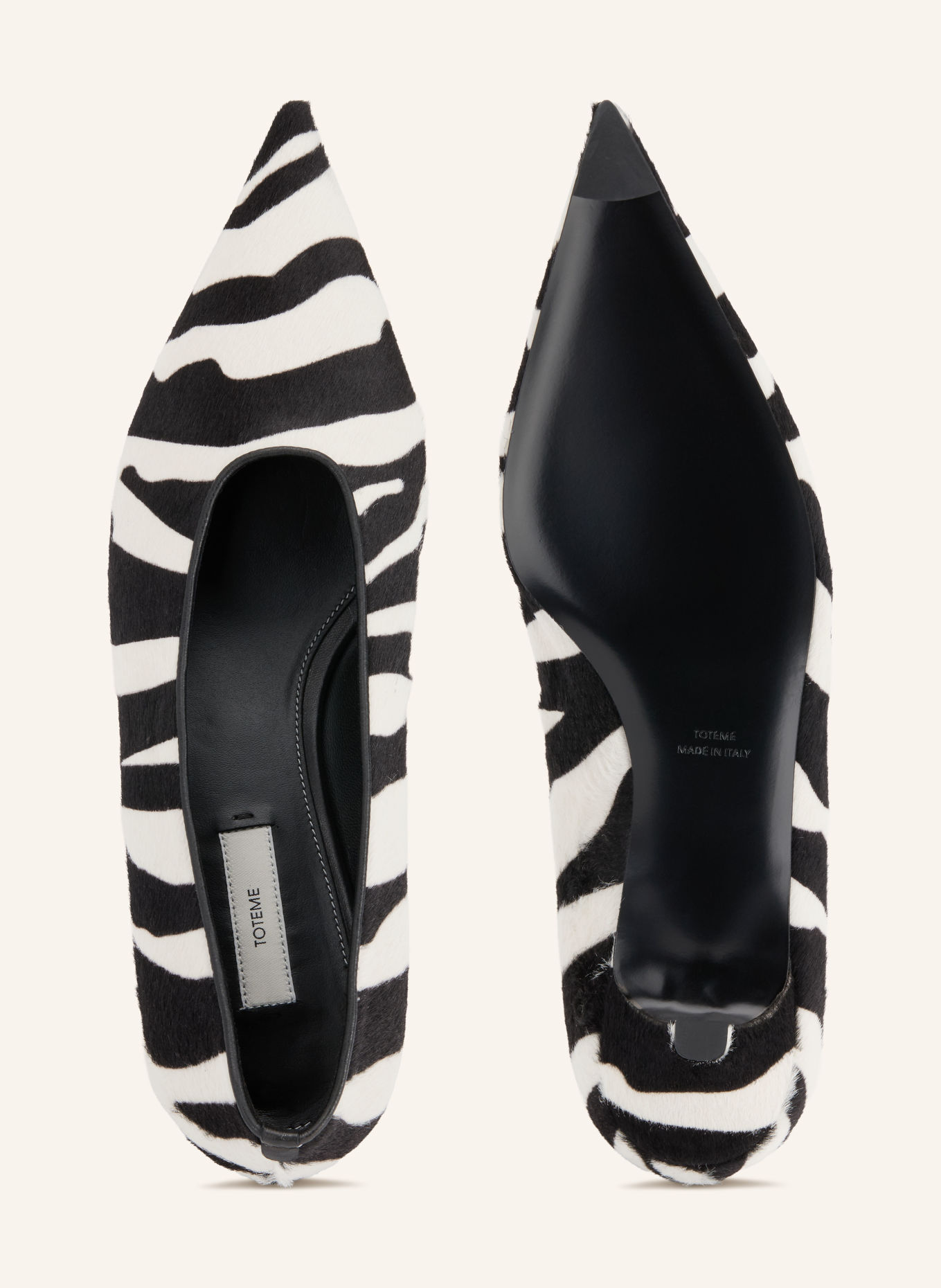 TOTEME Pumps: SCHWARZ / WEISS