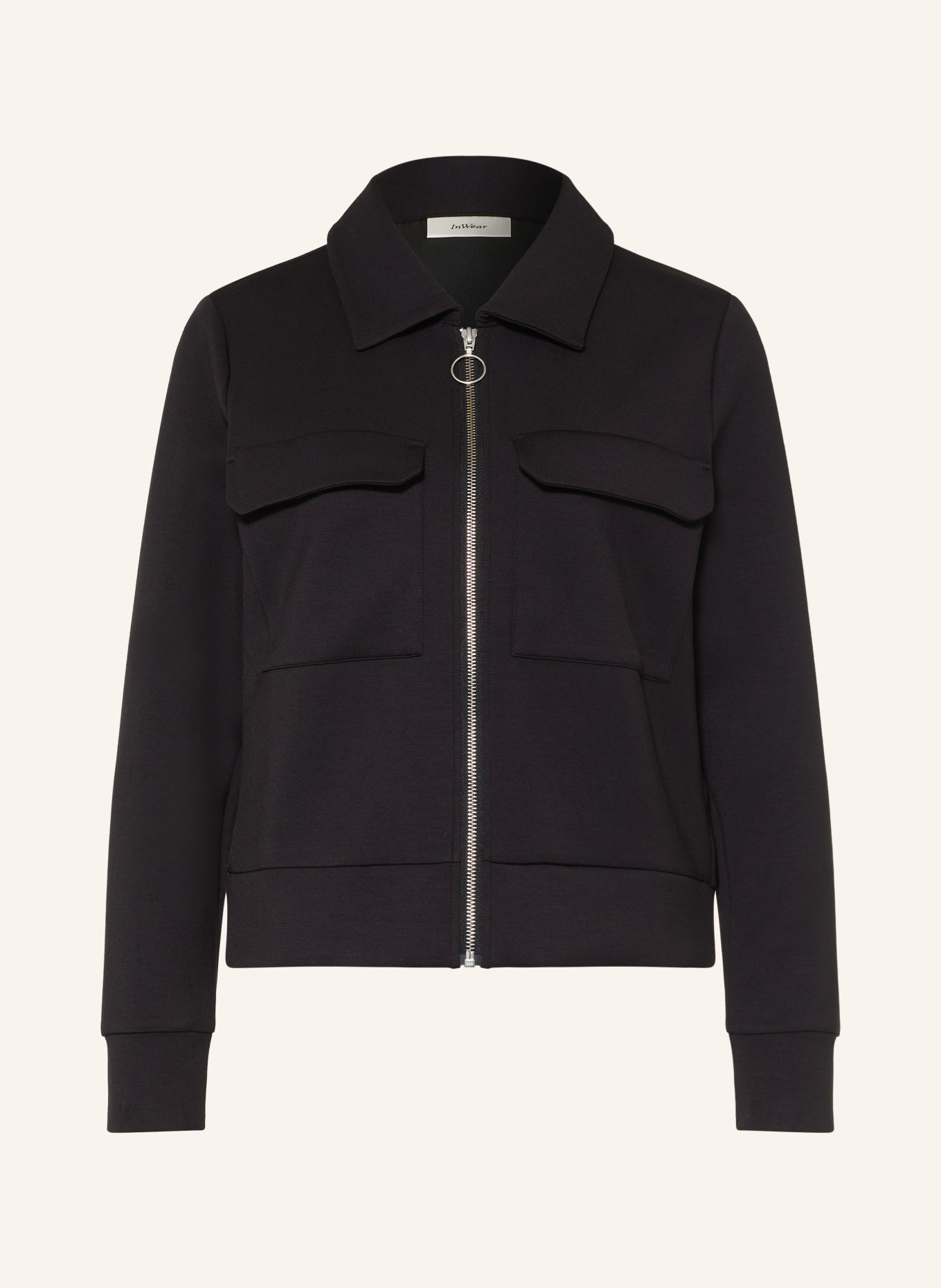 InWear Sweat zippé BECAIW: NOIR