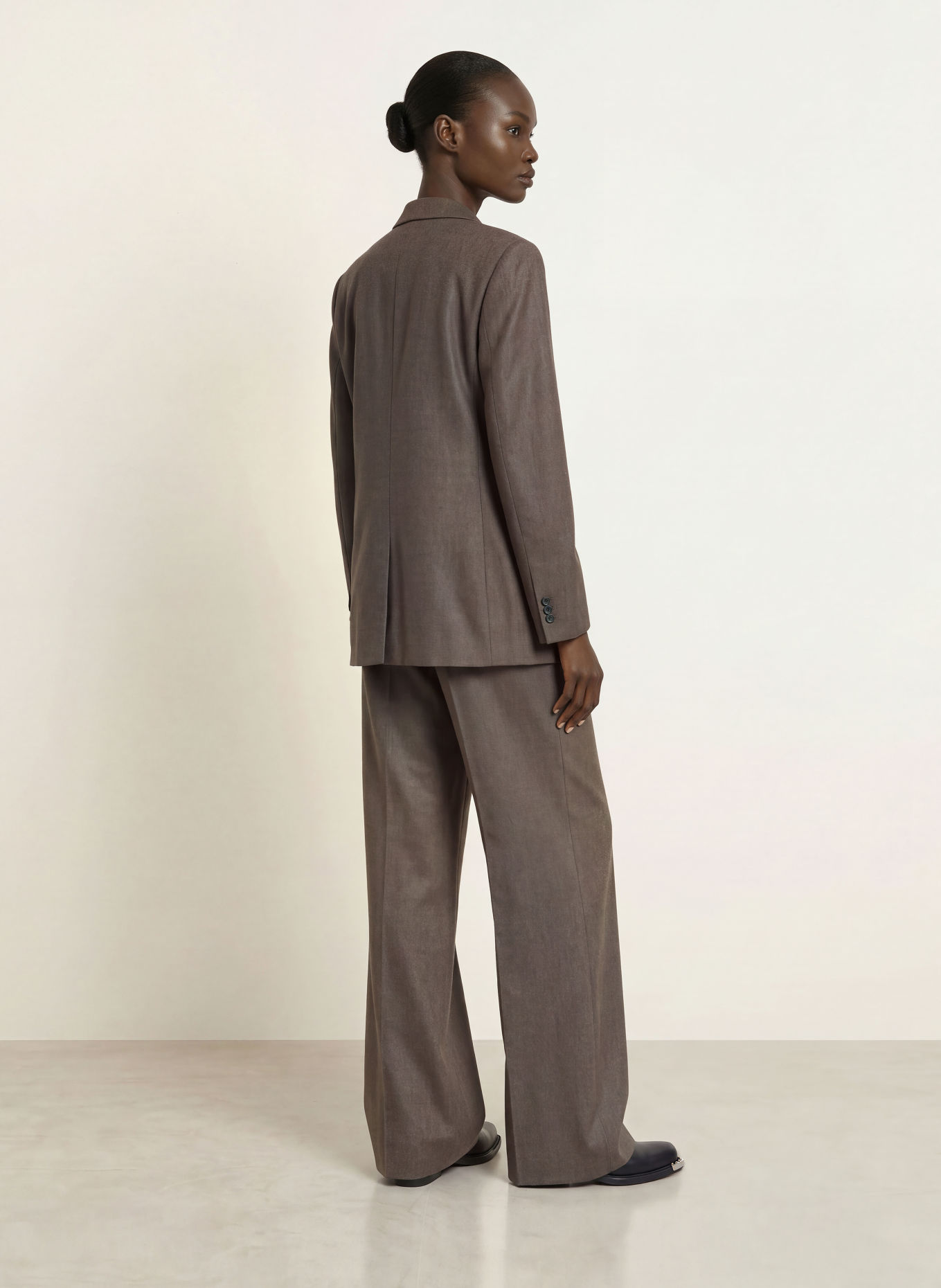 SANDRO Blazer: BRAUN