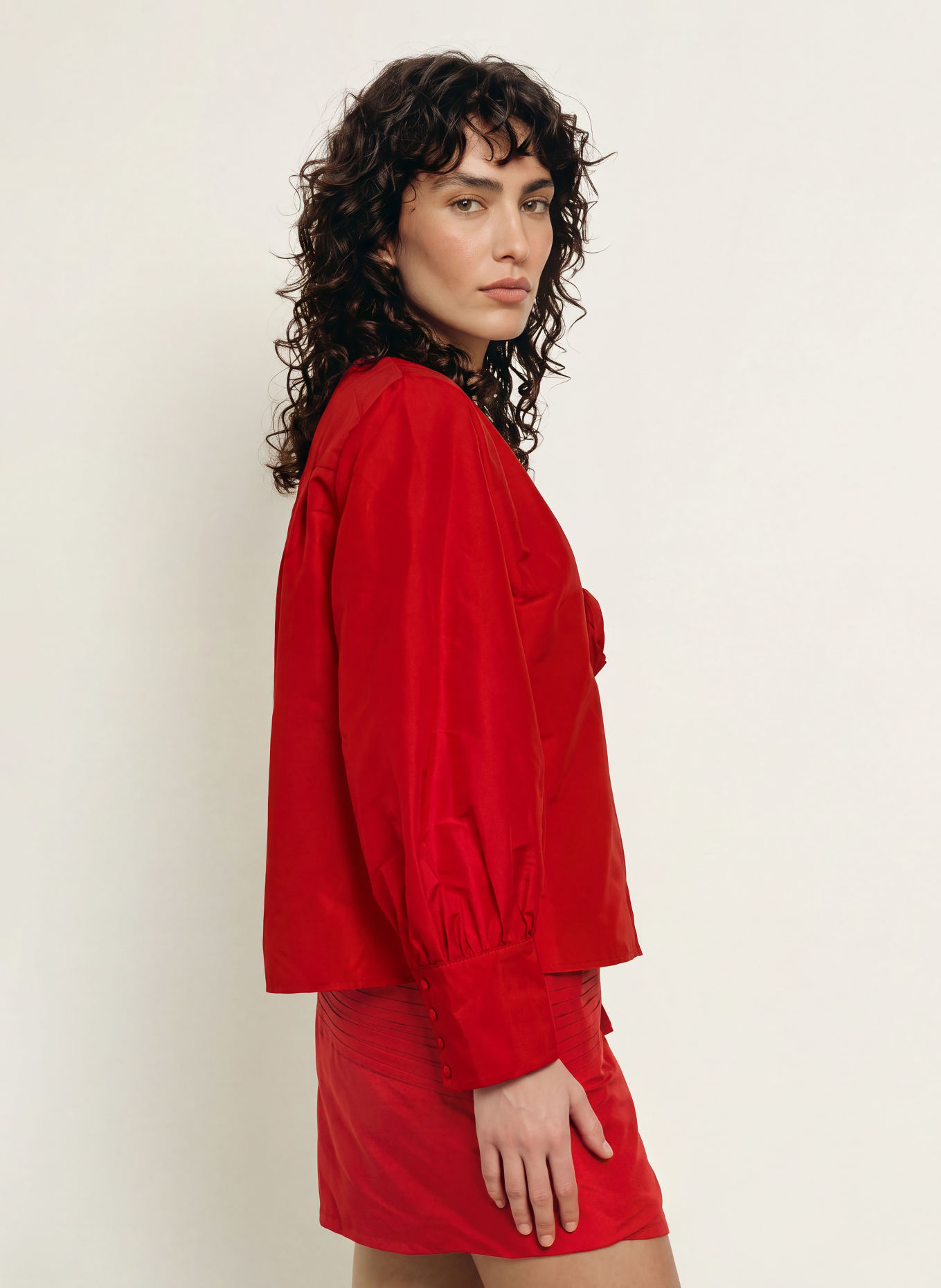 ROTATE Blusenshirt: ROT