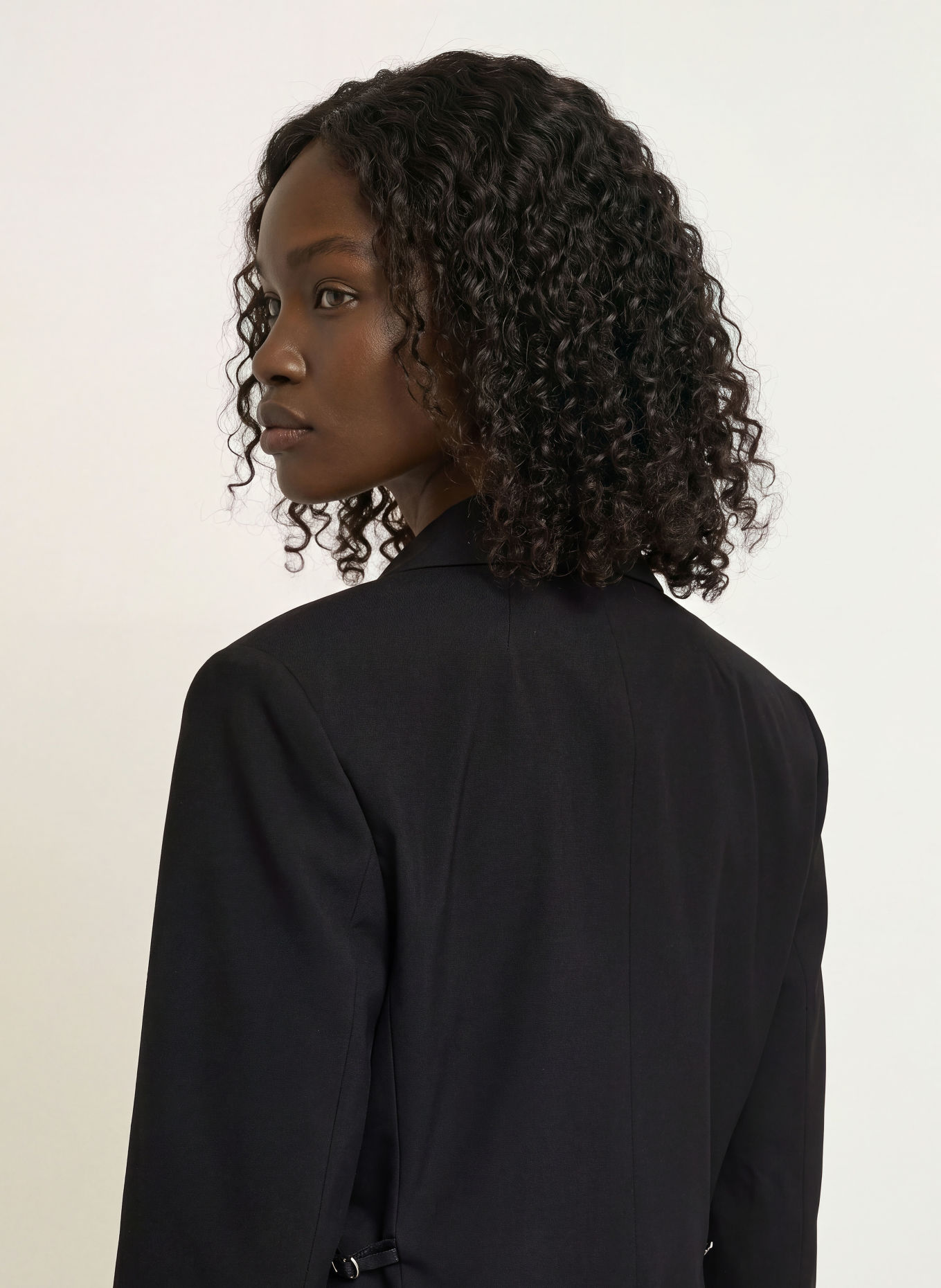 ROTATE Blazer: SCHWARZ