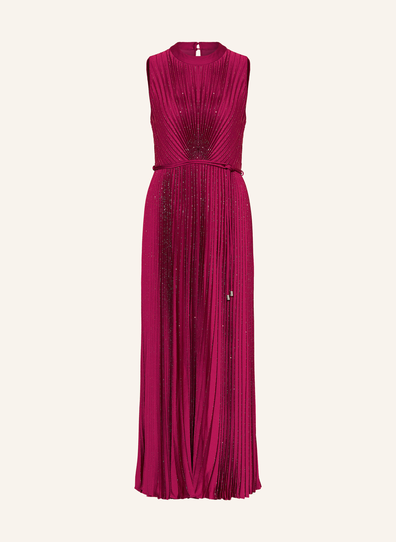 Phase Eight Plisseekleid SIMARA mit Glitzergarn: FUCHSIA / SILBER