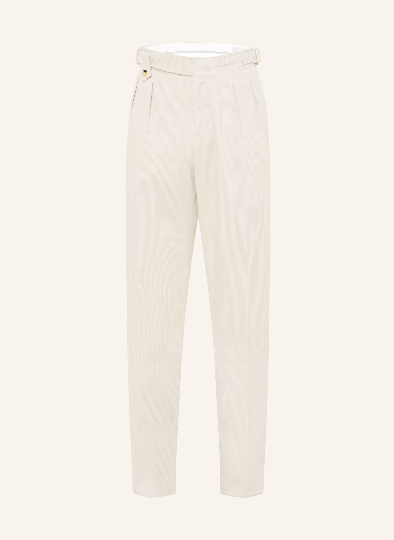 BRUNELLO CUCINELLI Corduroy Pants, Extra Slim Fit: BEIGE