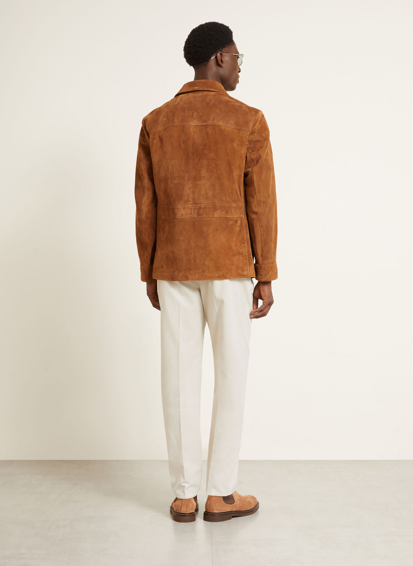 BRUNELLO CUCINELLI Corduroy Pants, Extra Slim Fit: BEIGE
