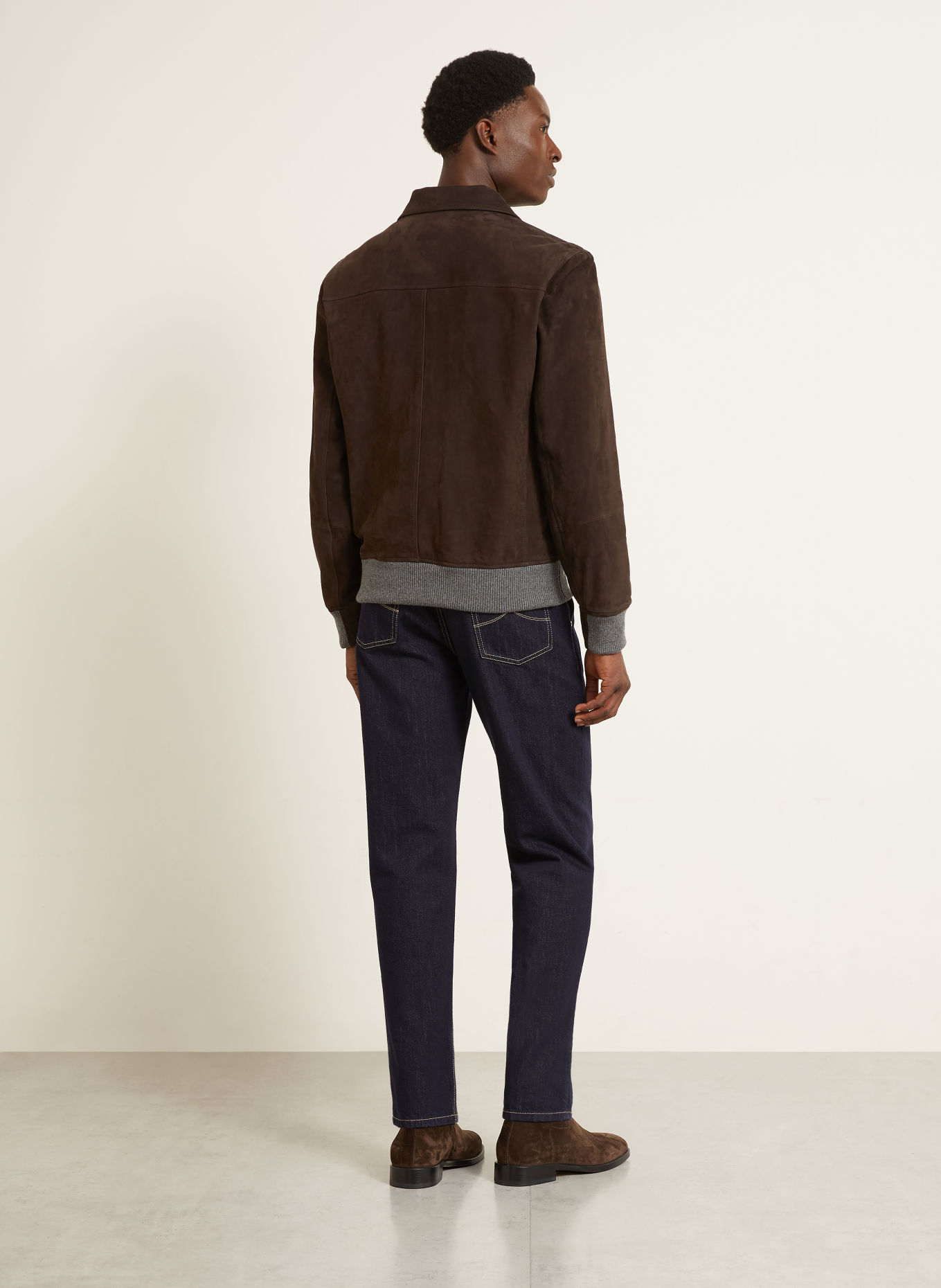 BRUNELLO CUCINELLI Iconic Fit Jeans: C001 Blue denim