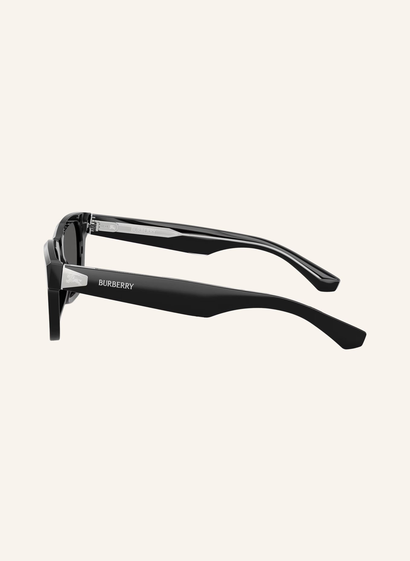 BURBERRY Sonnenbrille BE4504: BLACK/ DARK GREY
