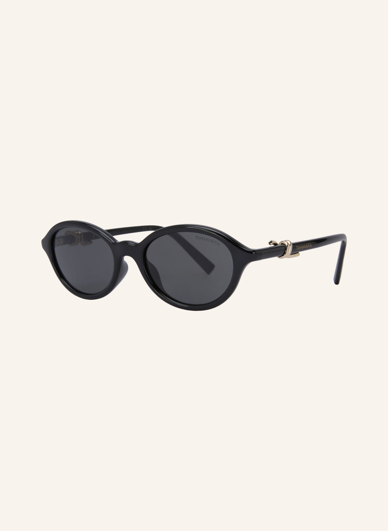 TIFFANY & Co. Sunglasses TF4266U: BLACK/ DARK GRAY