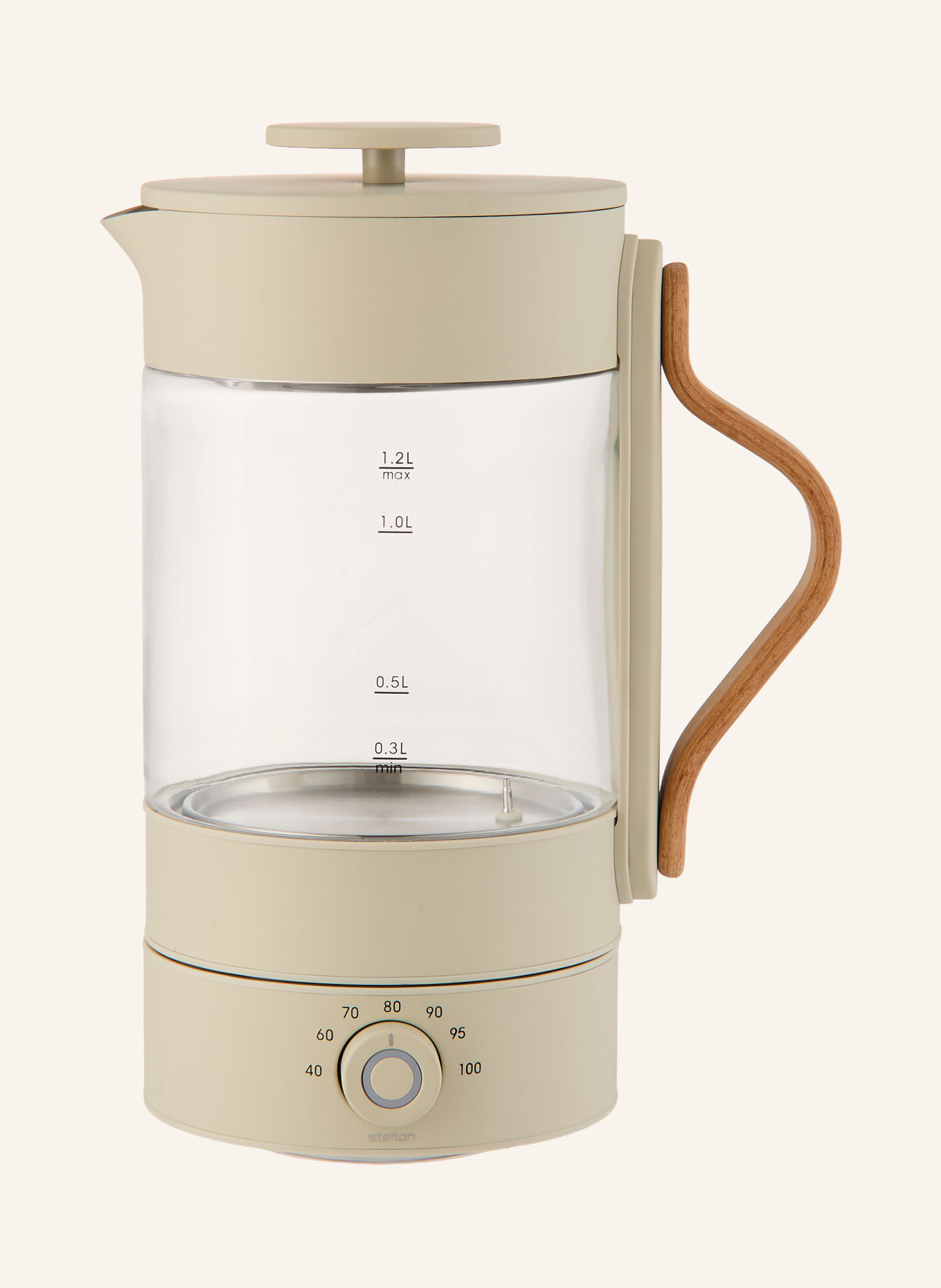 stelton Czajnik elektryczny EMMA: BEŻOWY / BIAŁY