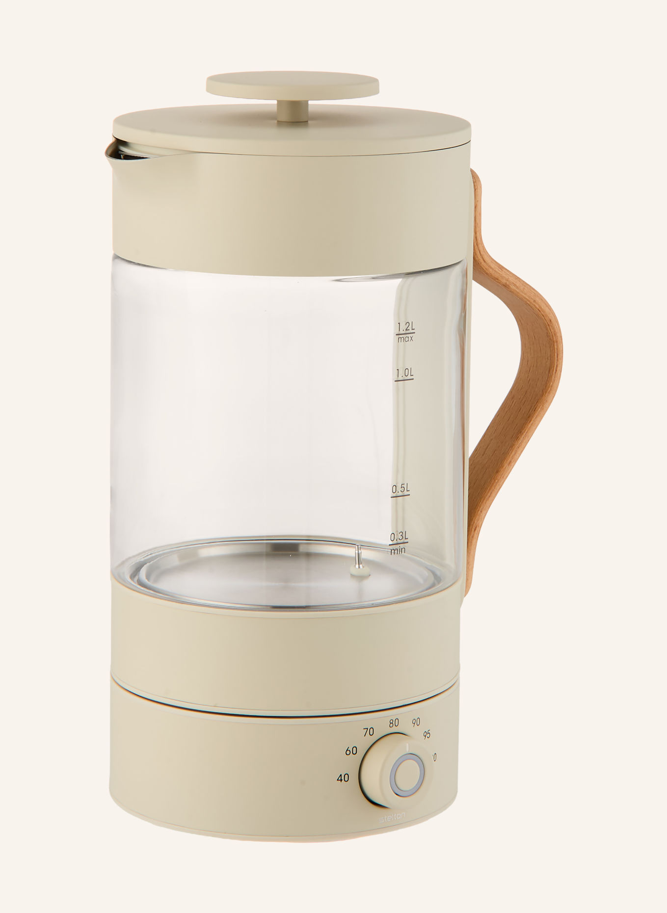 stelton Czajnik elektryczny EMMA: BEŻOWY / BIAŁY