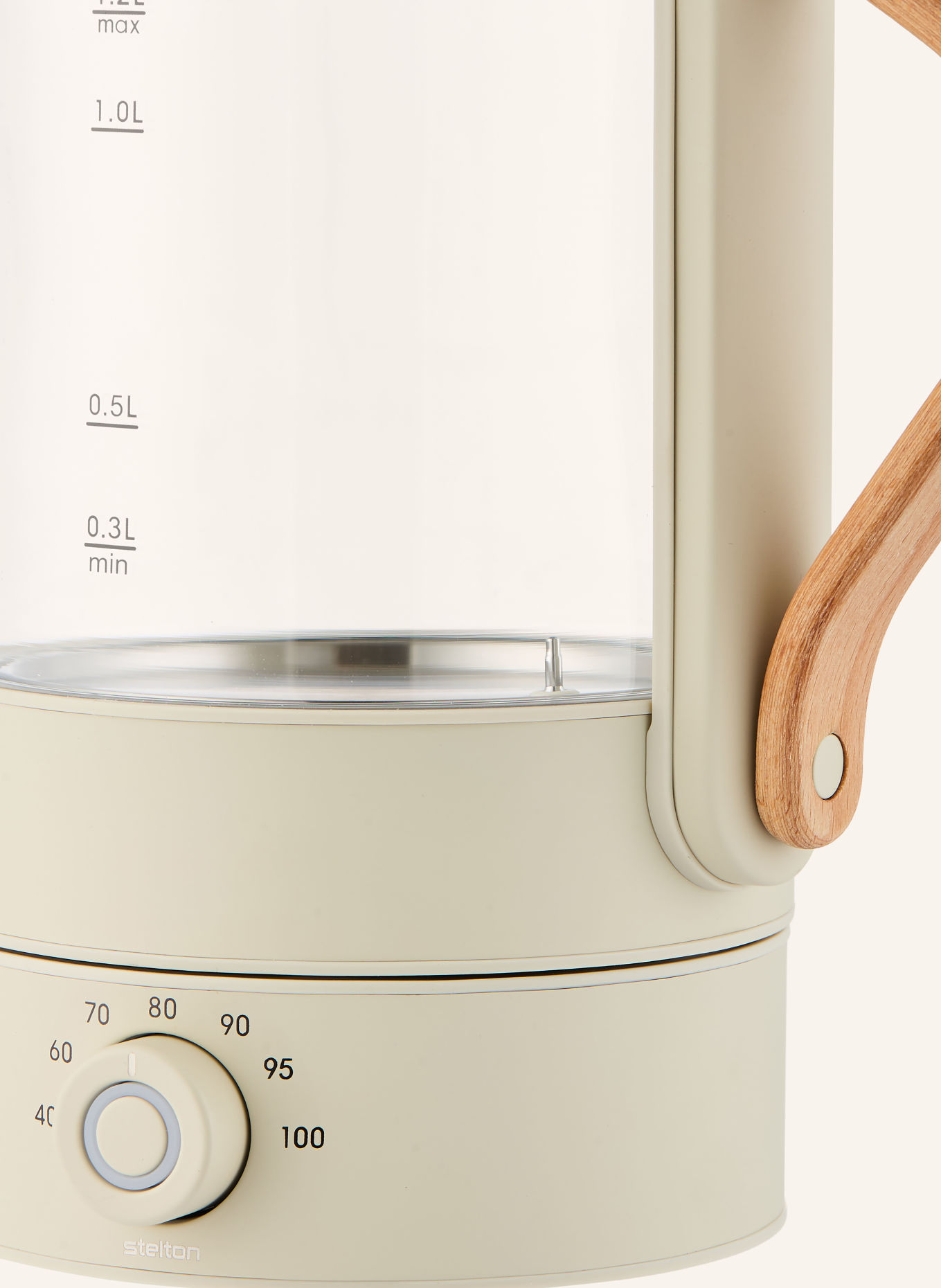 stelton Czajnik elektryczny EMMA: BEŻOWY / BIAŁY