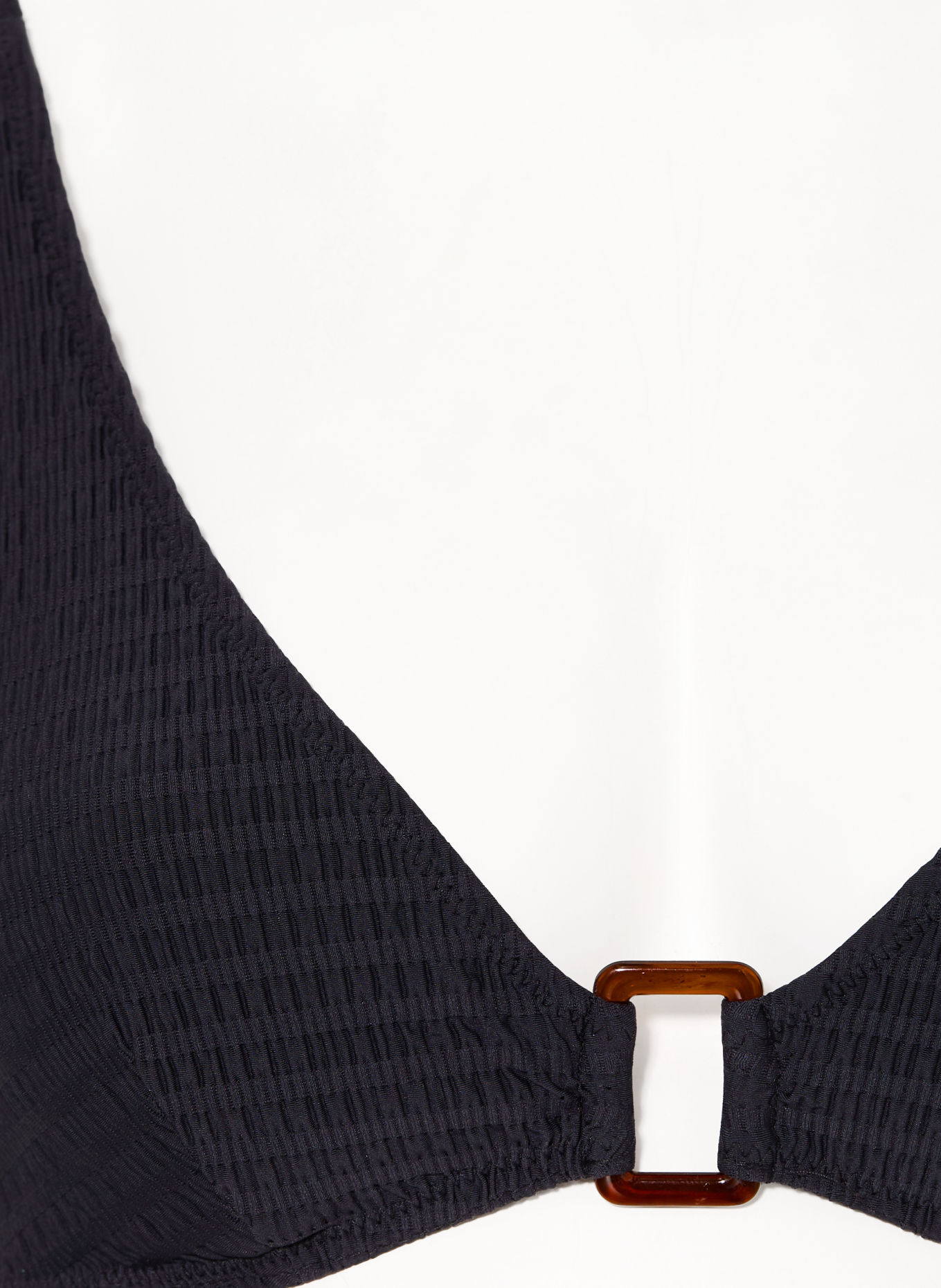 watercult Underwire bikini top ESSENTIAL TWIST: BLACK