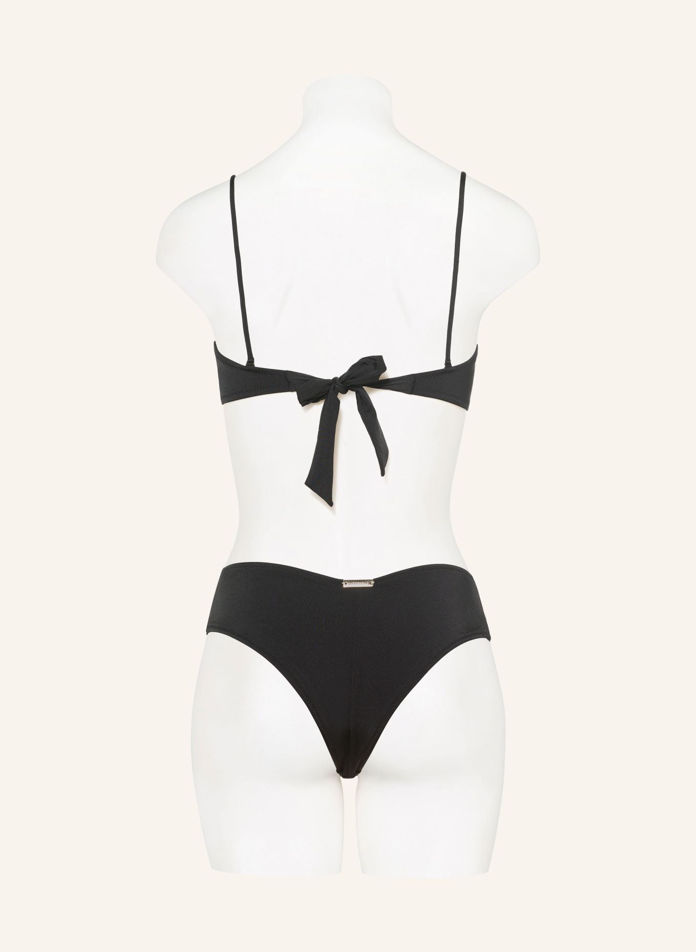 watercult Brazilian Bikini bottoms SOFT SCULPT: BLACK