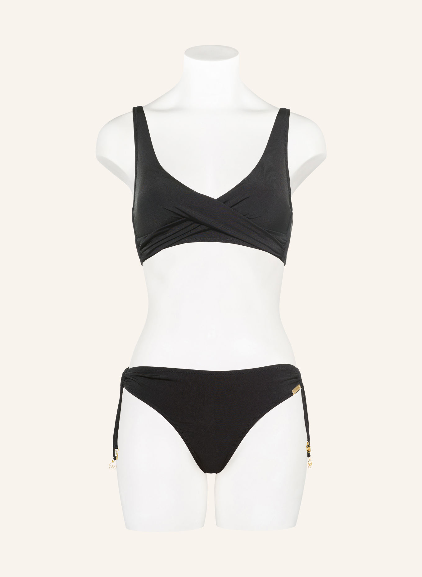 watercult Basic bikini bottoms SOFT SCULPT: BLACK
