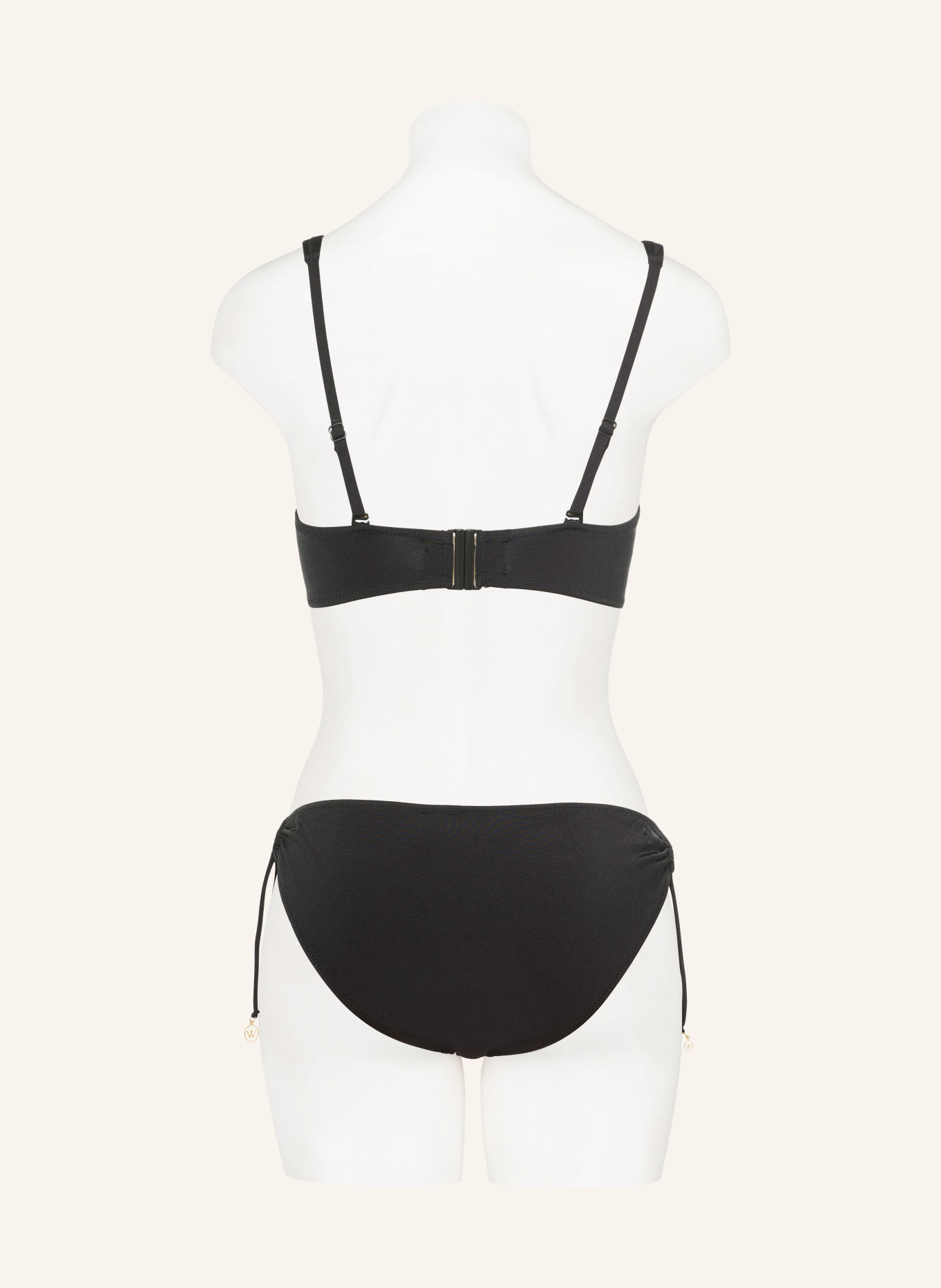 watercult Basic bikini bottoms SOFT SCULPT: BLACK