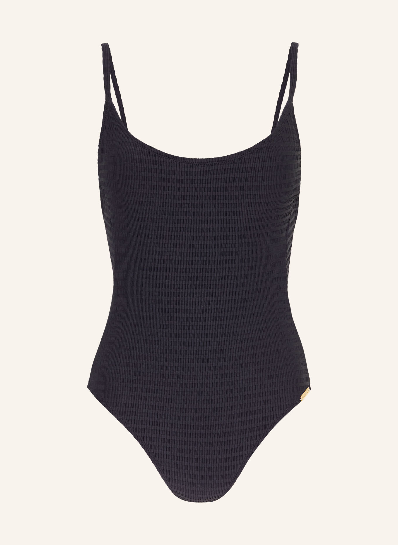 watercult ESSENTIAL TWIST Swimsuit: BLACK