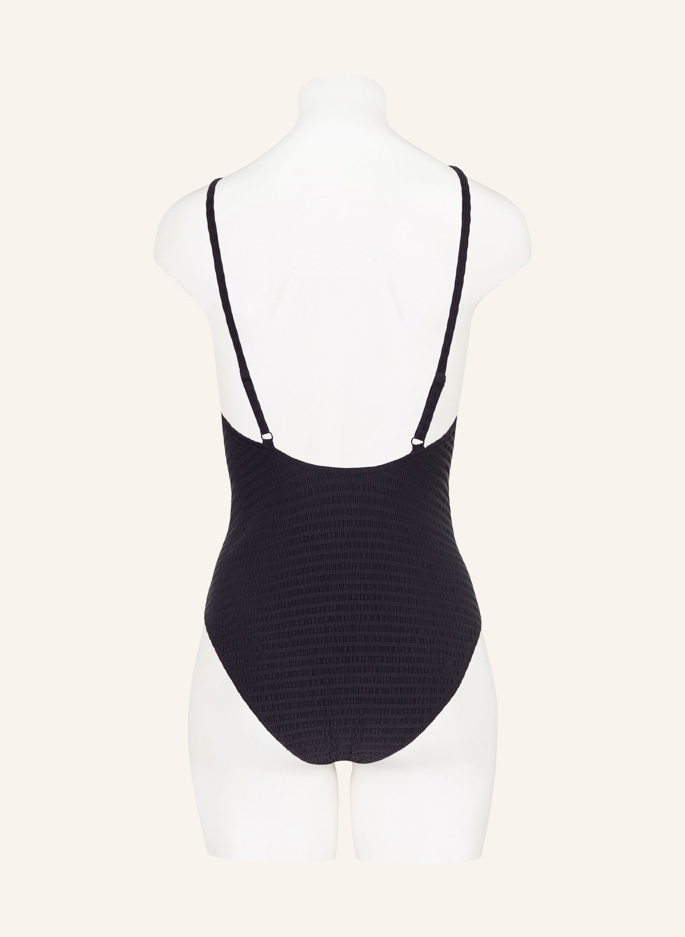 watercult ESSENTIAL TWIST Swimsuit: BLACK