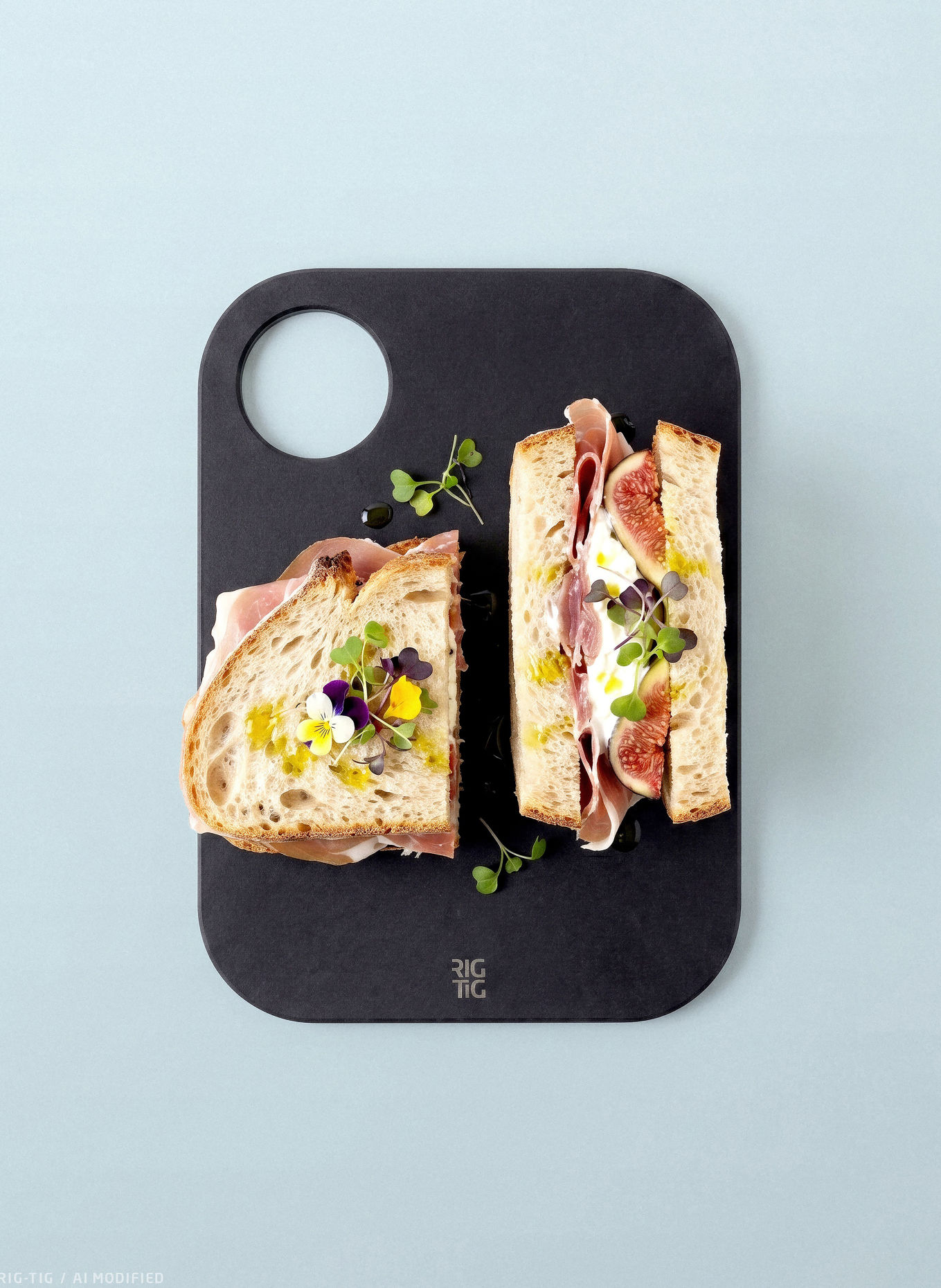 stelton CUT-IT Cutting Board: BLACK