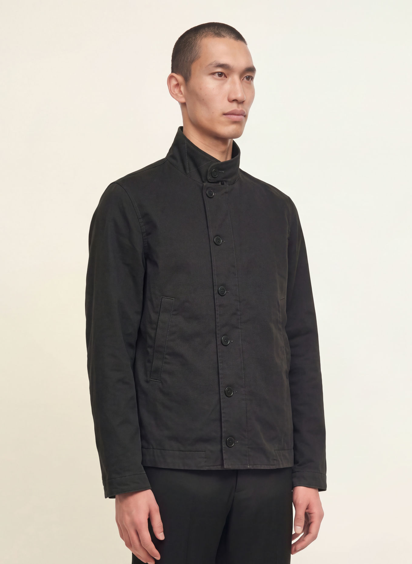 ALLSAINTS ENFIELD Jacket: BLACK