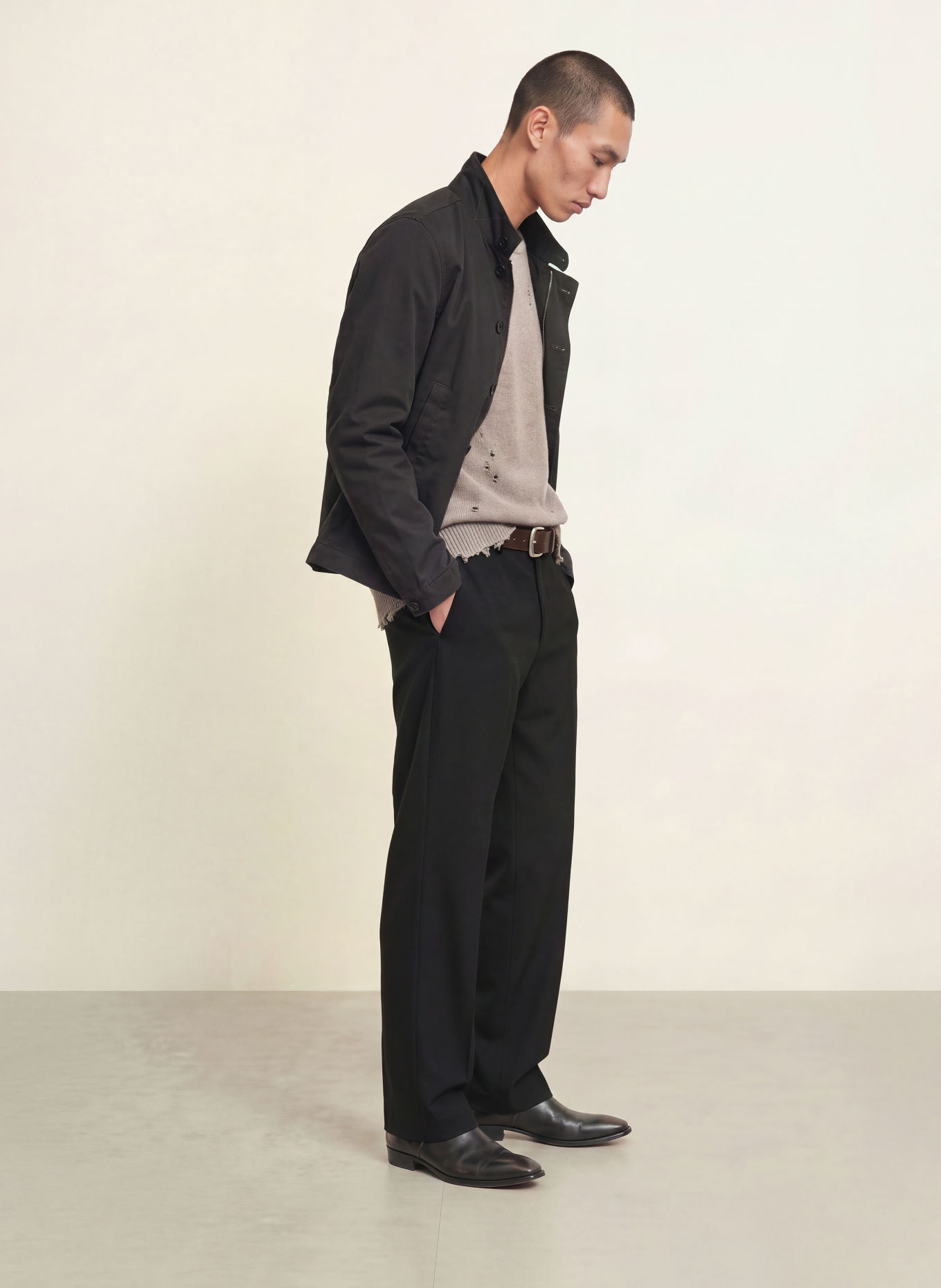 ALLSAINTS ENFIELD Jacket: BLACK