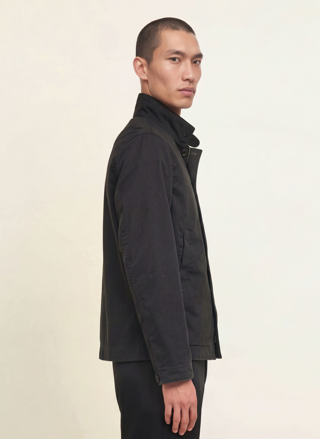 ALLSAINTS ENFIELD Jacket: BLACK