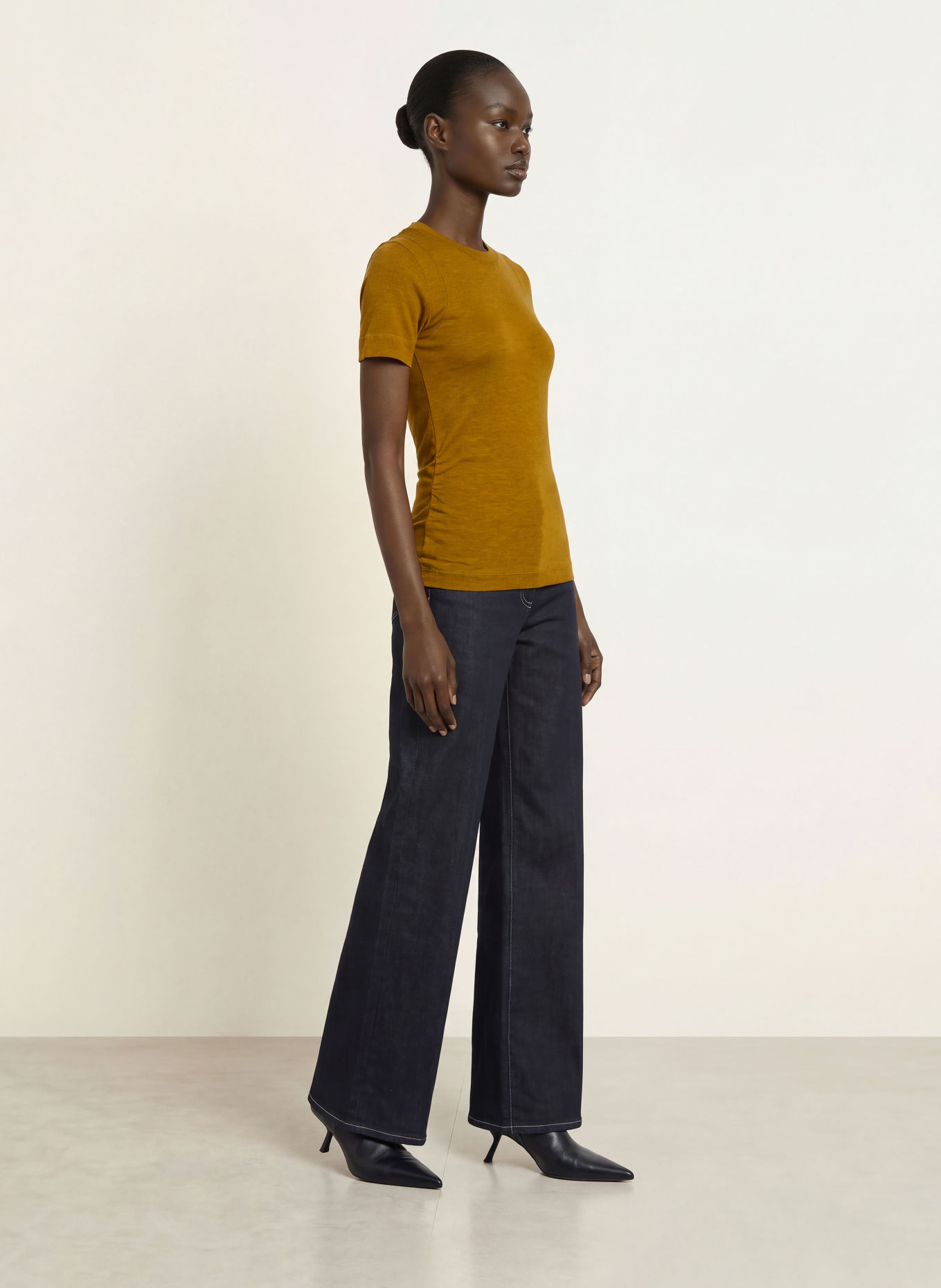 REISS Strickshirt DOTTY: OLIV