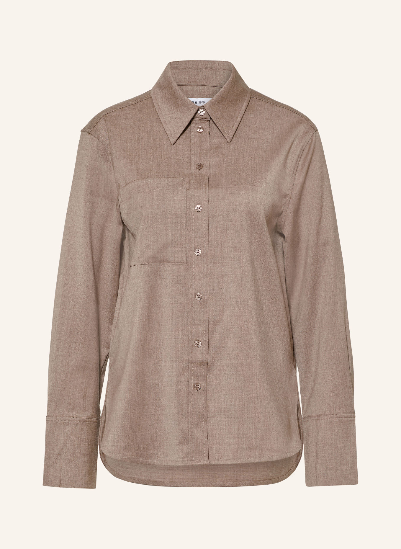 REISS Overhemdblouse ADIE: TAUPE