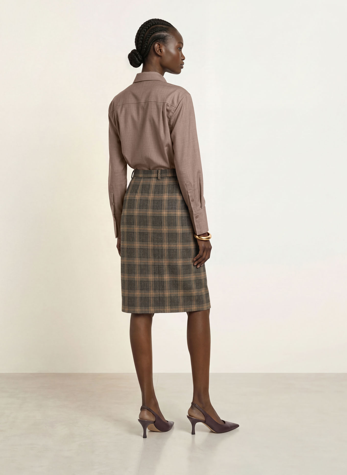 REISS Overhemdblouse ADIE: TAUPE