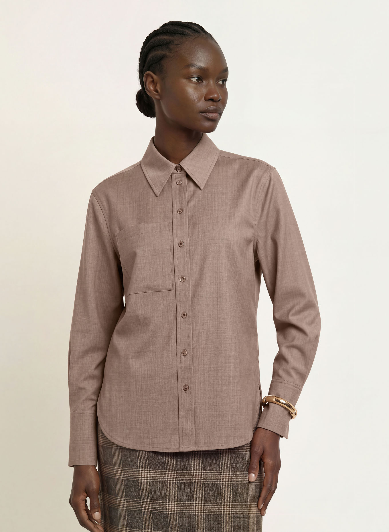 REISS Overhemdblouse ADIE: TAUPE