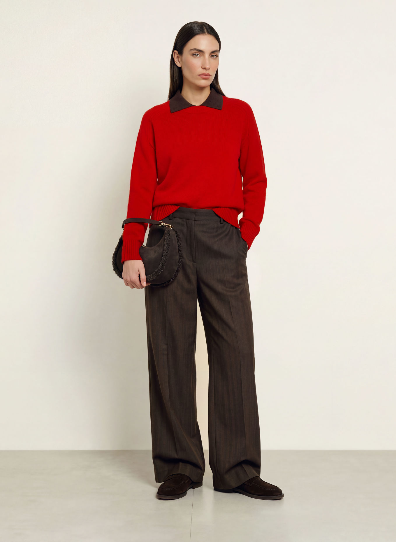 REISS Pulover RILEY: ROȘU