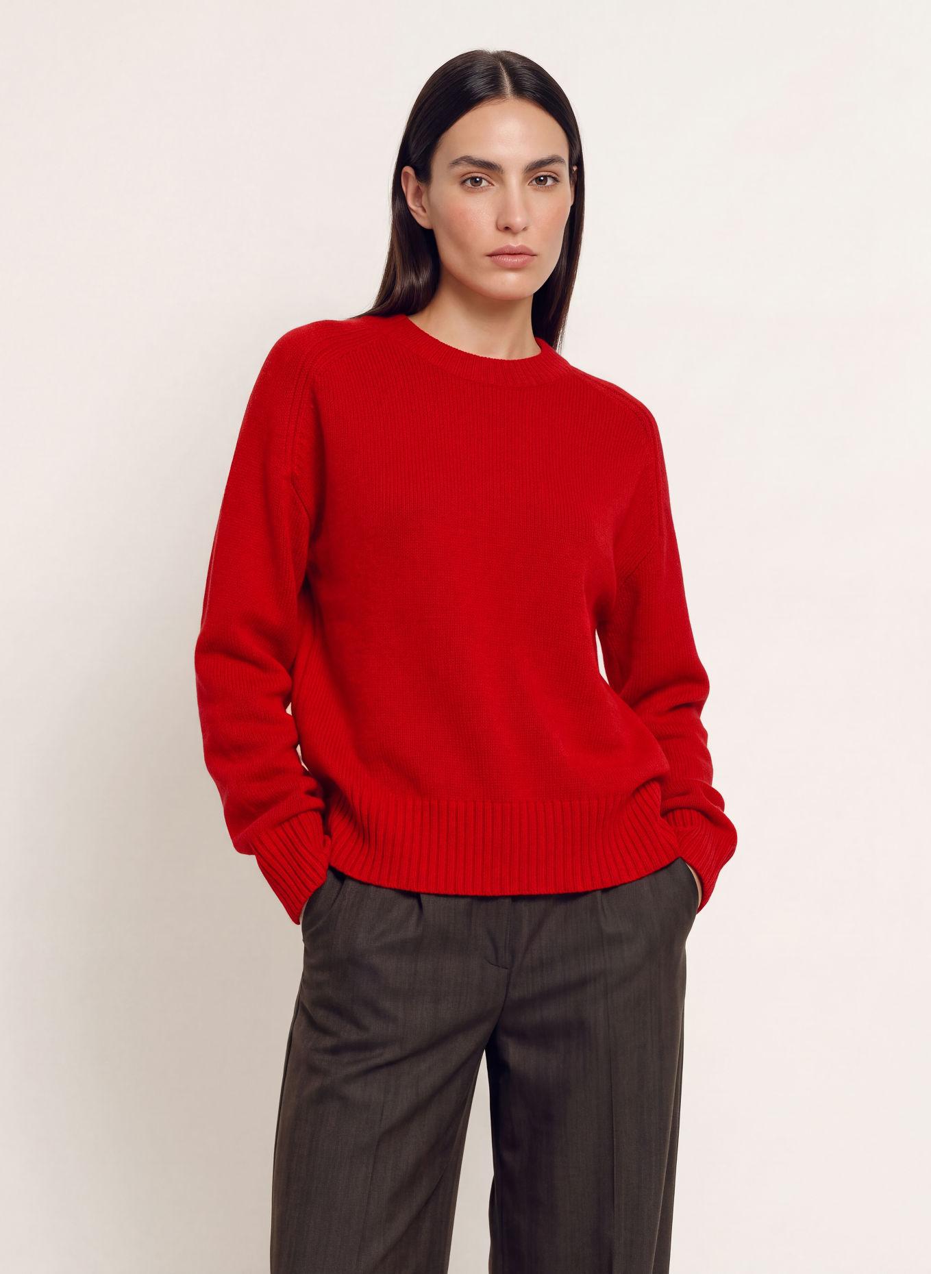 REISS Pulover RILEY: ROȘU