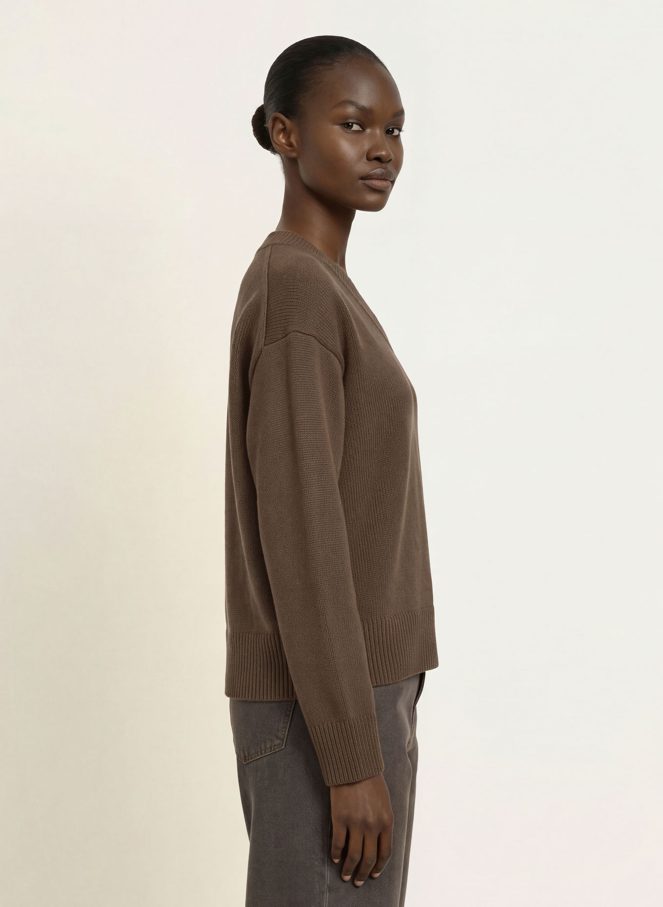 REISS Pullover MARI: KHAKI