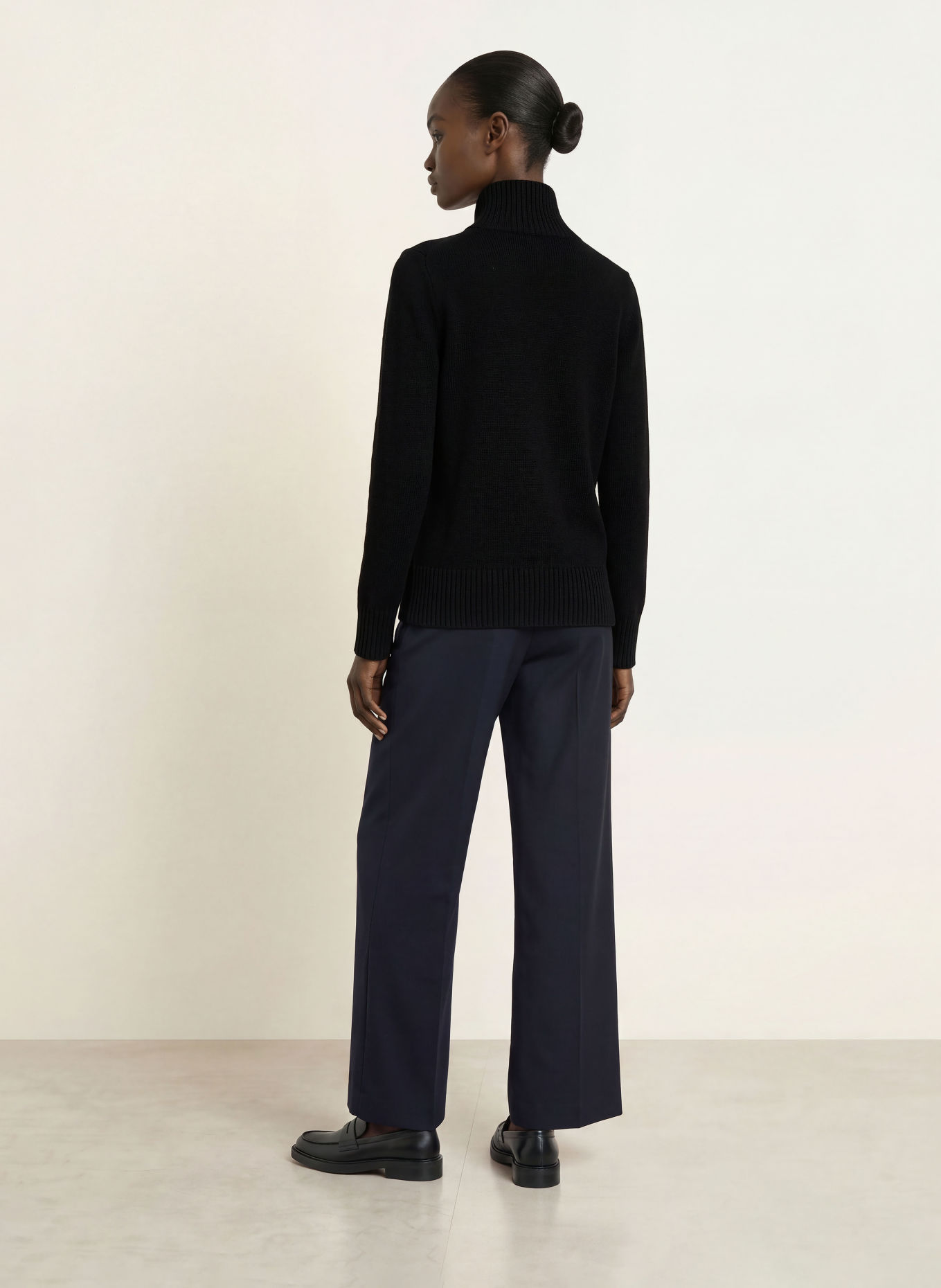 REISS Vest CHARLY: ZWART