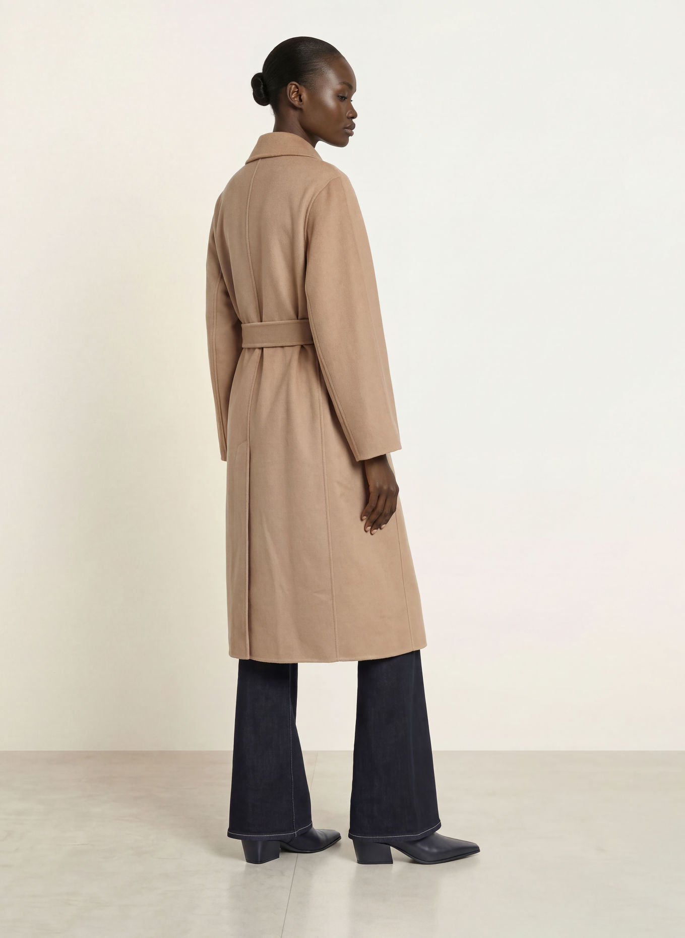 REISS Palton MARINA: CAMEL