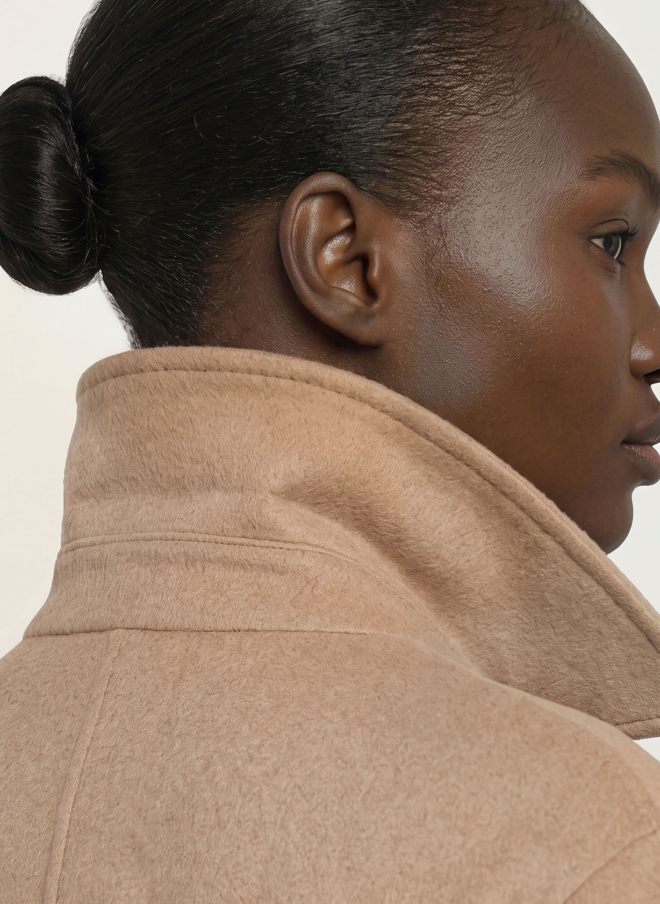 REISS Palton MARINA: CAMEL