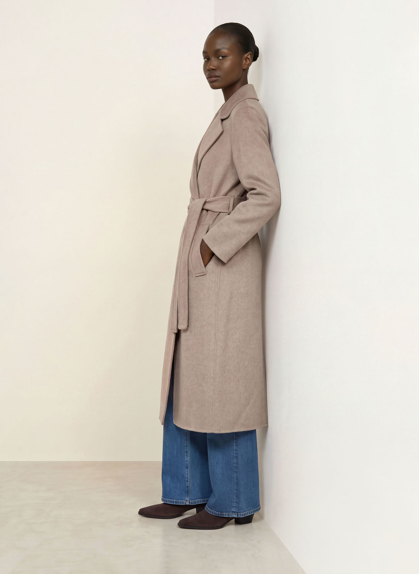 REISS Palton THEA: TAUPE
