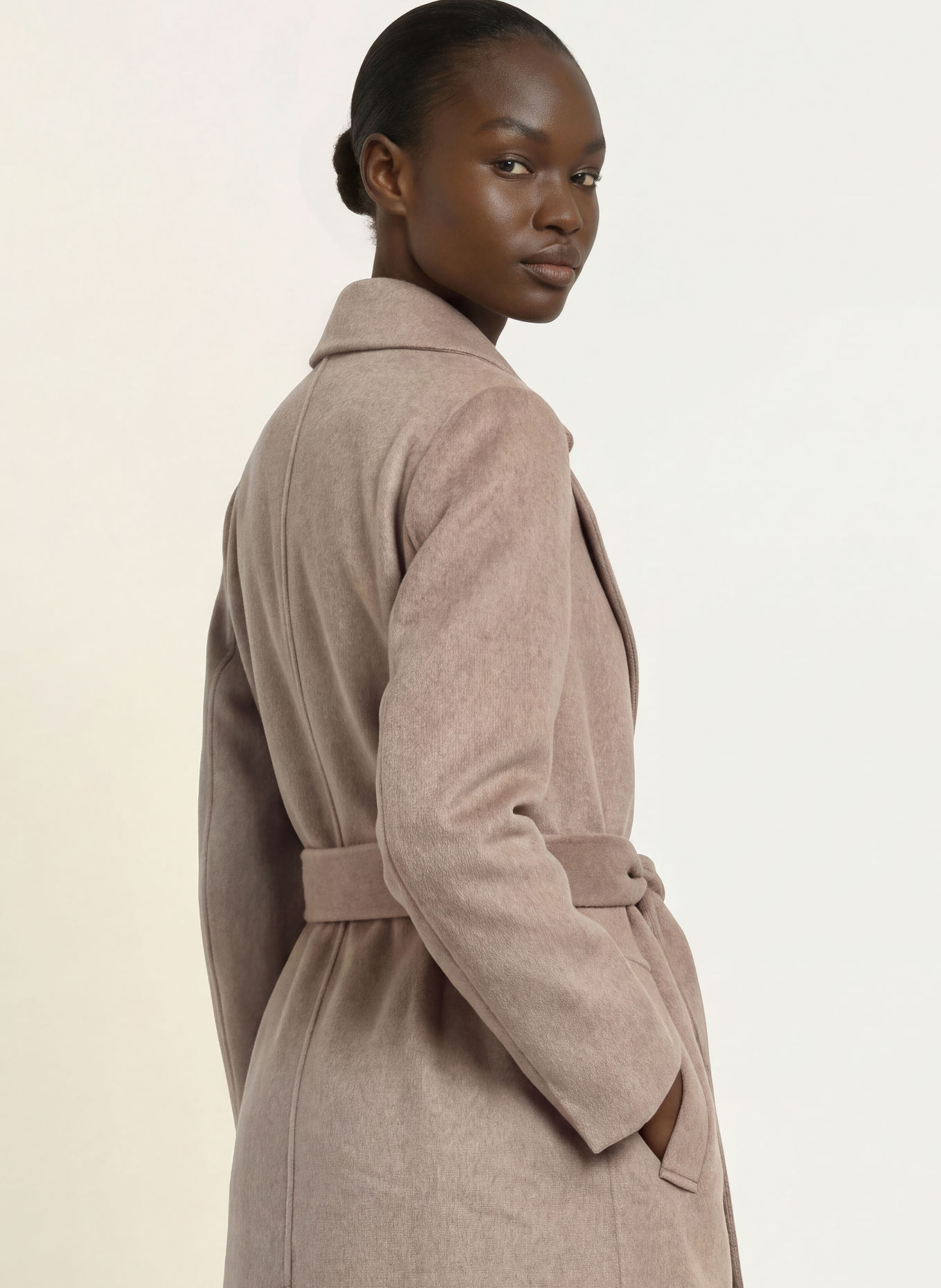 REISS Palton THEA: TAUPE