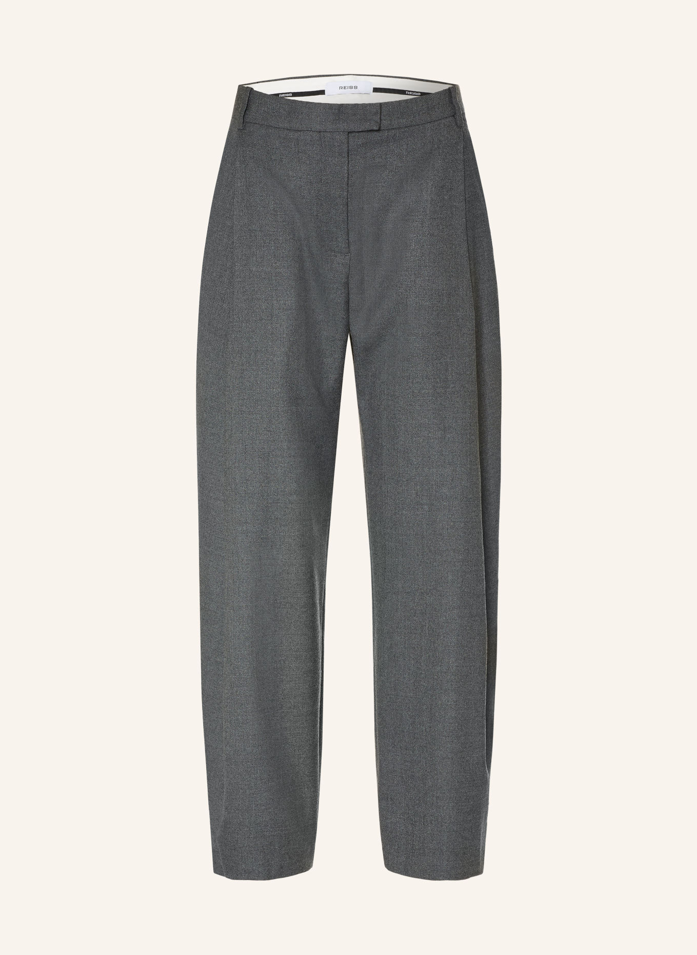 REISS ARIES Trousers: DARK GRAY