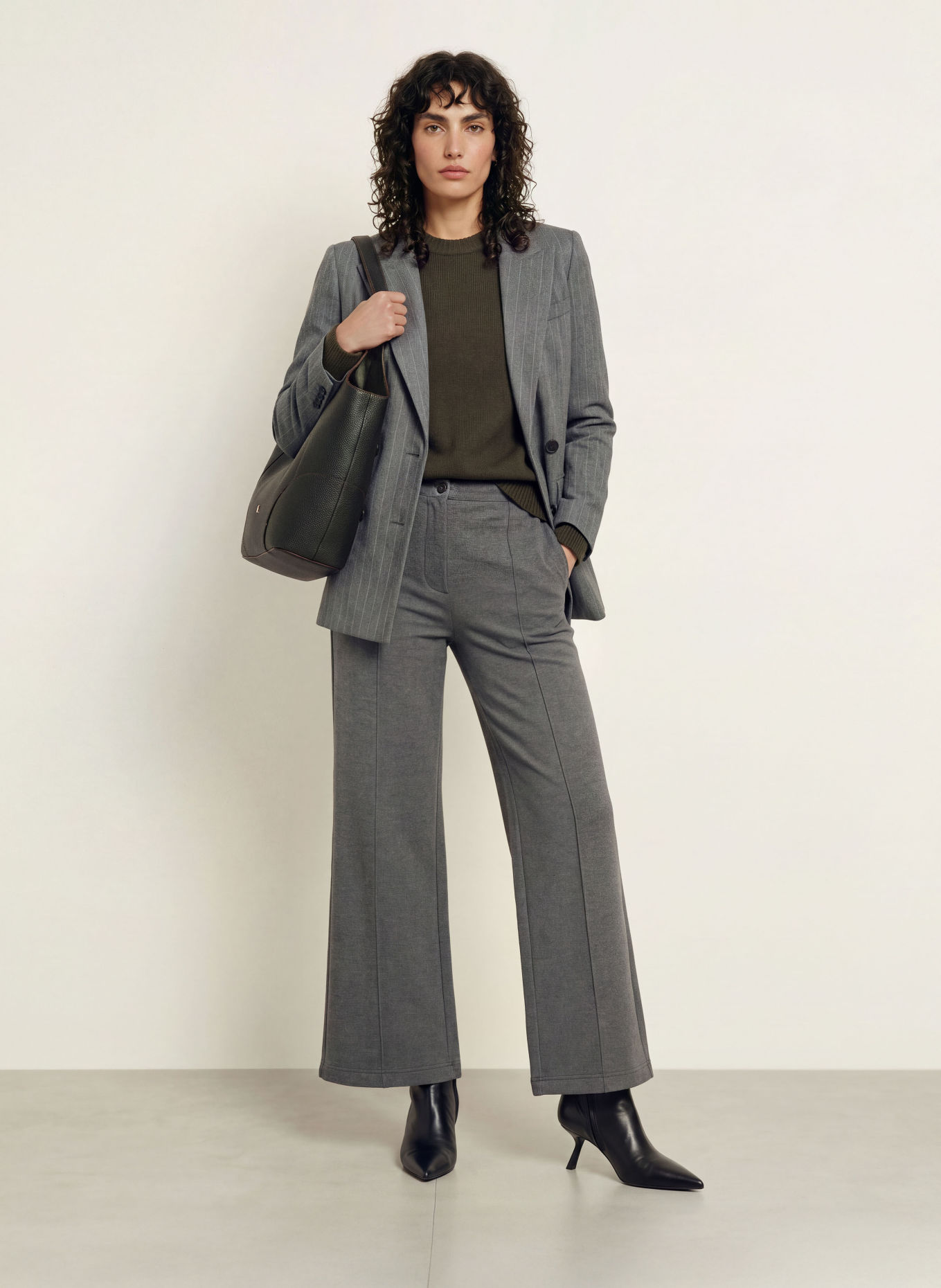 REISS Jerseyhose LAYLA: GRAU