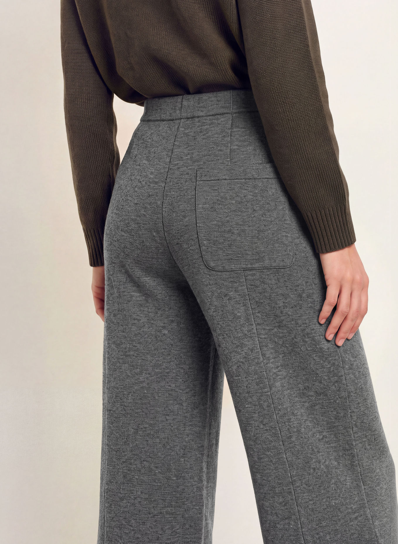 REISS Jerseyhose LAYLA: GRAU