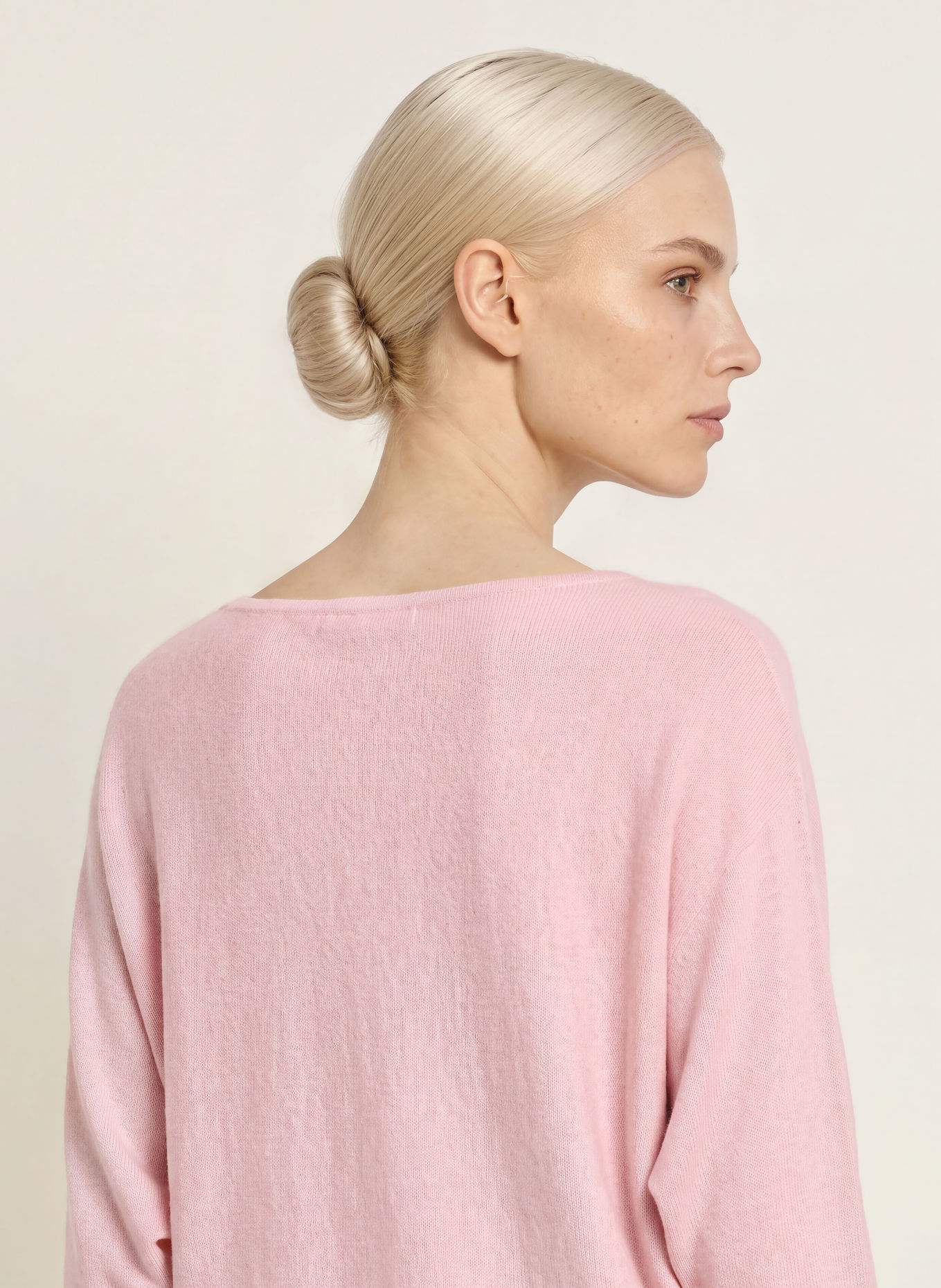 Phase Eight Pullover CRISTINE mit 3/4-Arm: ROSÉ