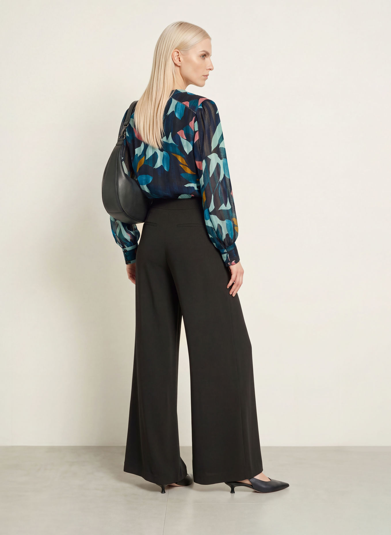 Phase Eight Bluse LYLA: PETROL / LACHS / TÜRKIS