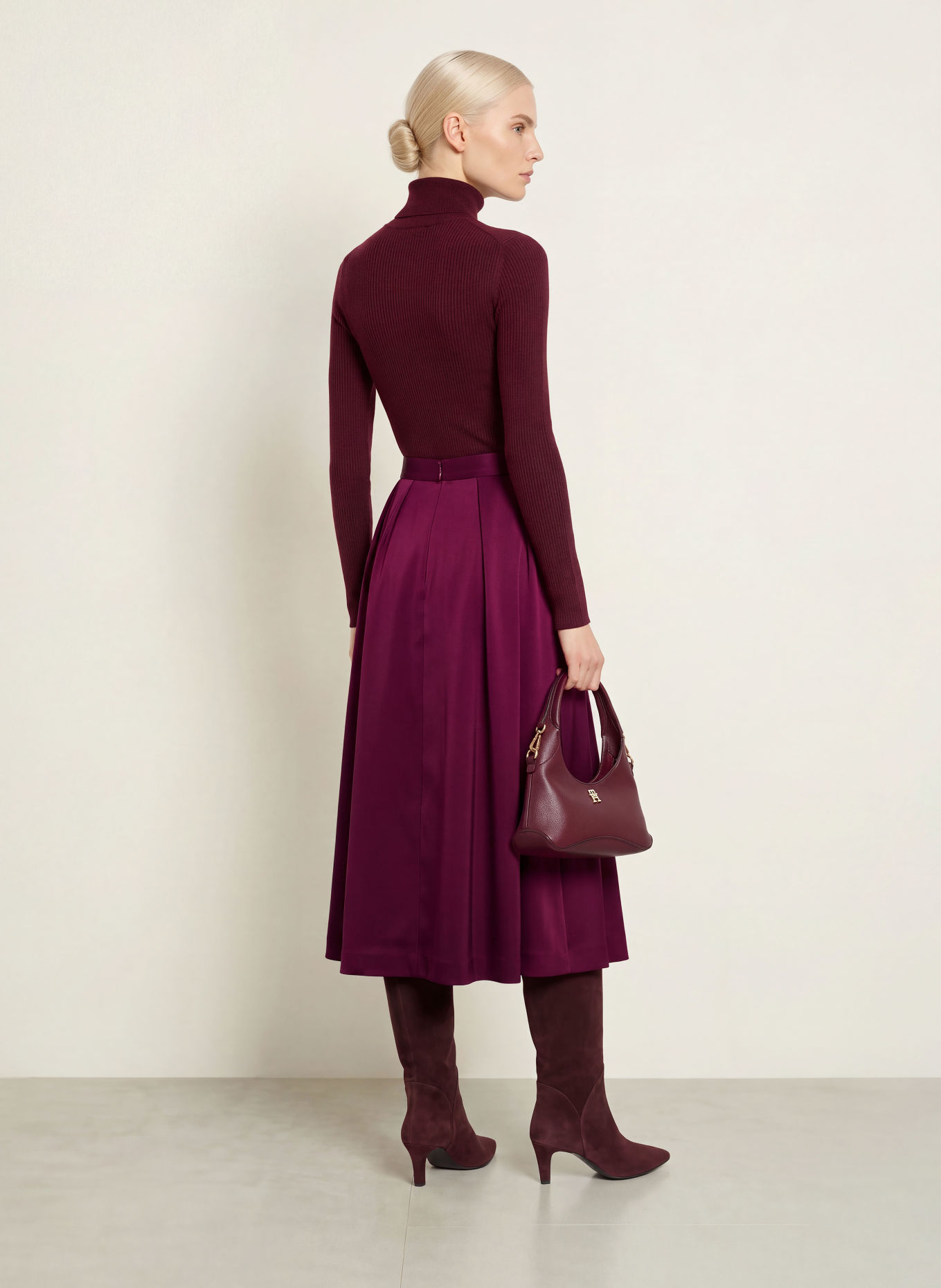 Phase Eight Satinrock SALLY: FUCHSIA