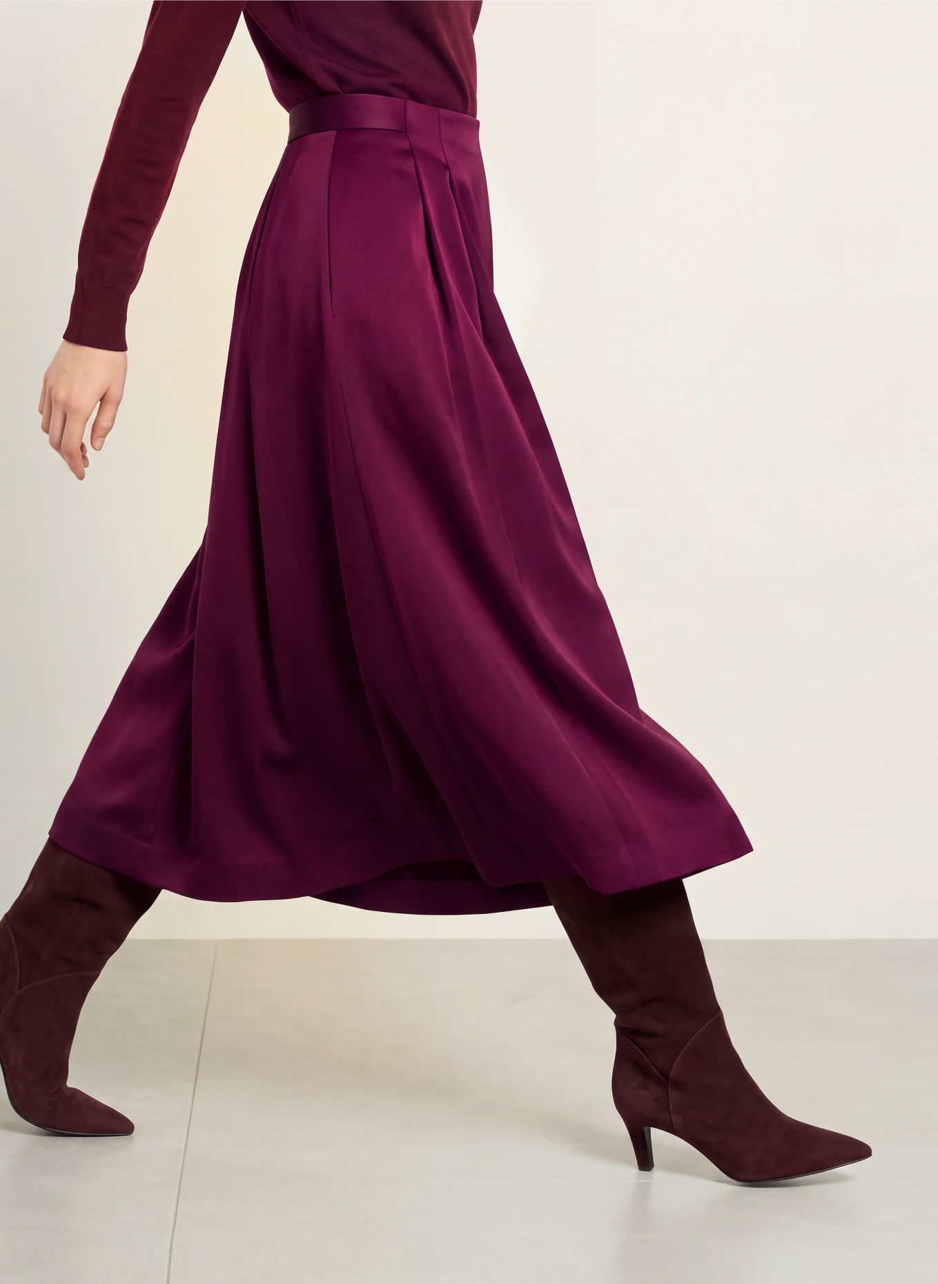 Phase Eight Satinrock SALLY: FUCHSIA
