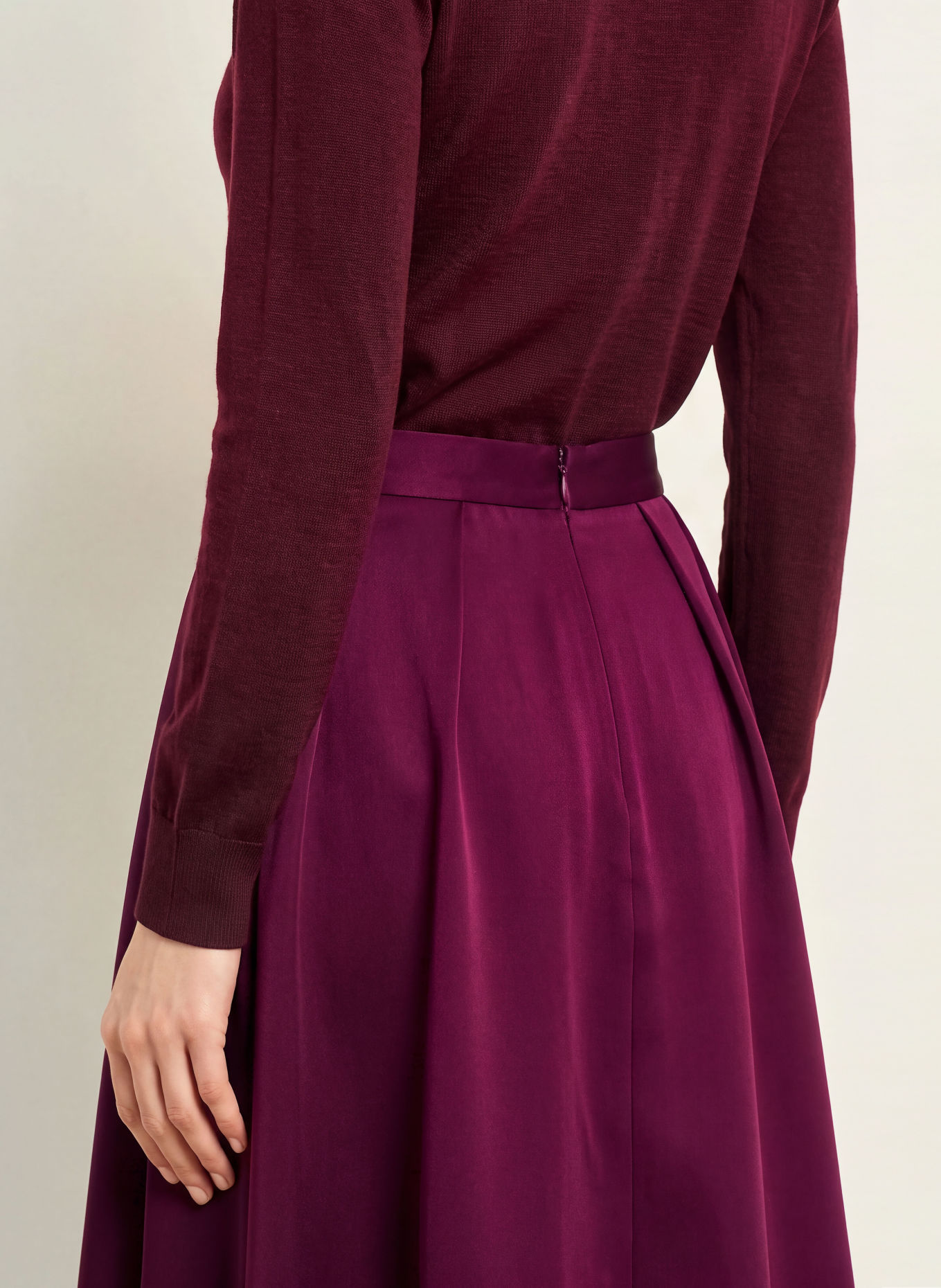 Phase Eight Satinrock SALLY: FUCHSIA