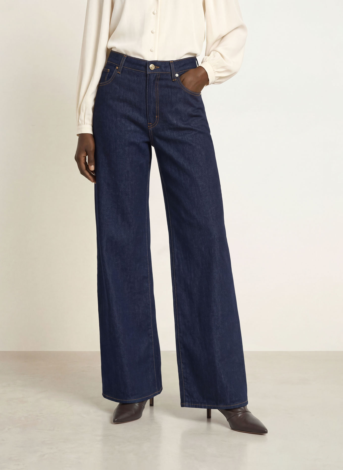 FRAME Wide-Leg jeans THE PALACE: RINS RINSE