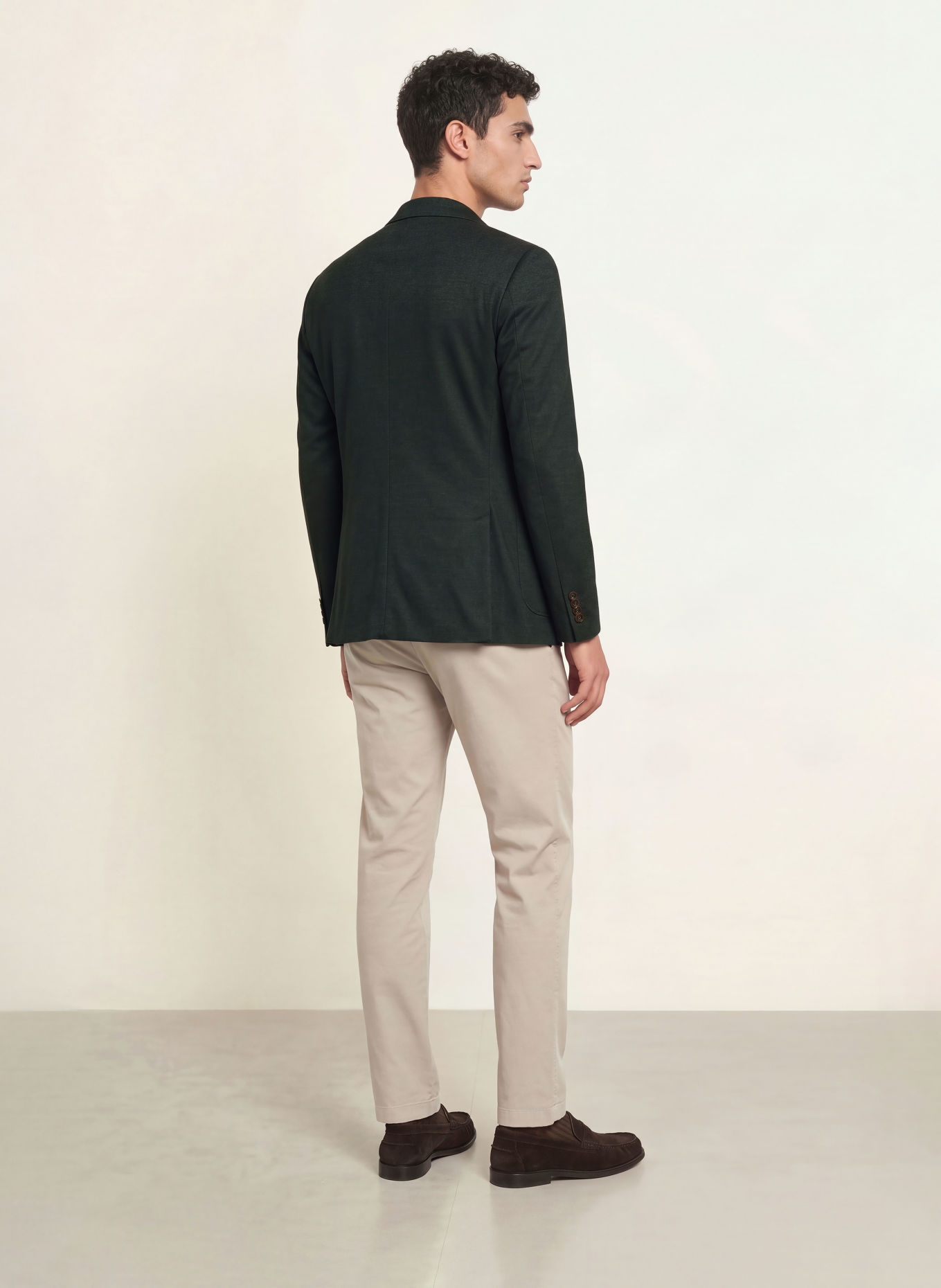CG - CLUB of GENTS CG CUBA Slim Fit Suit Jacket: 53 Dunkelgrün