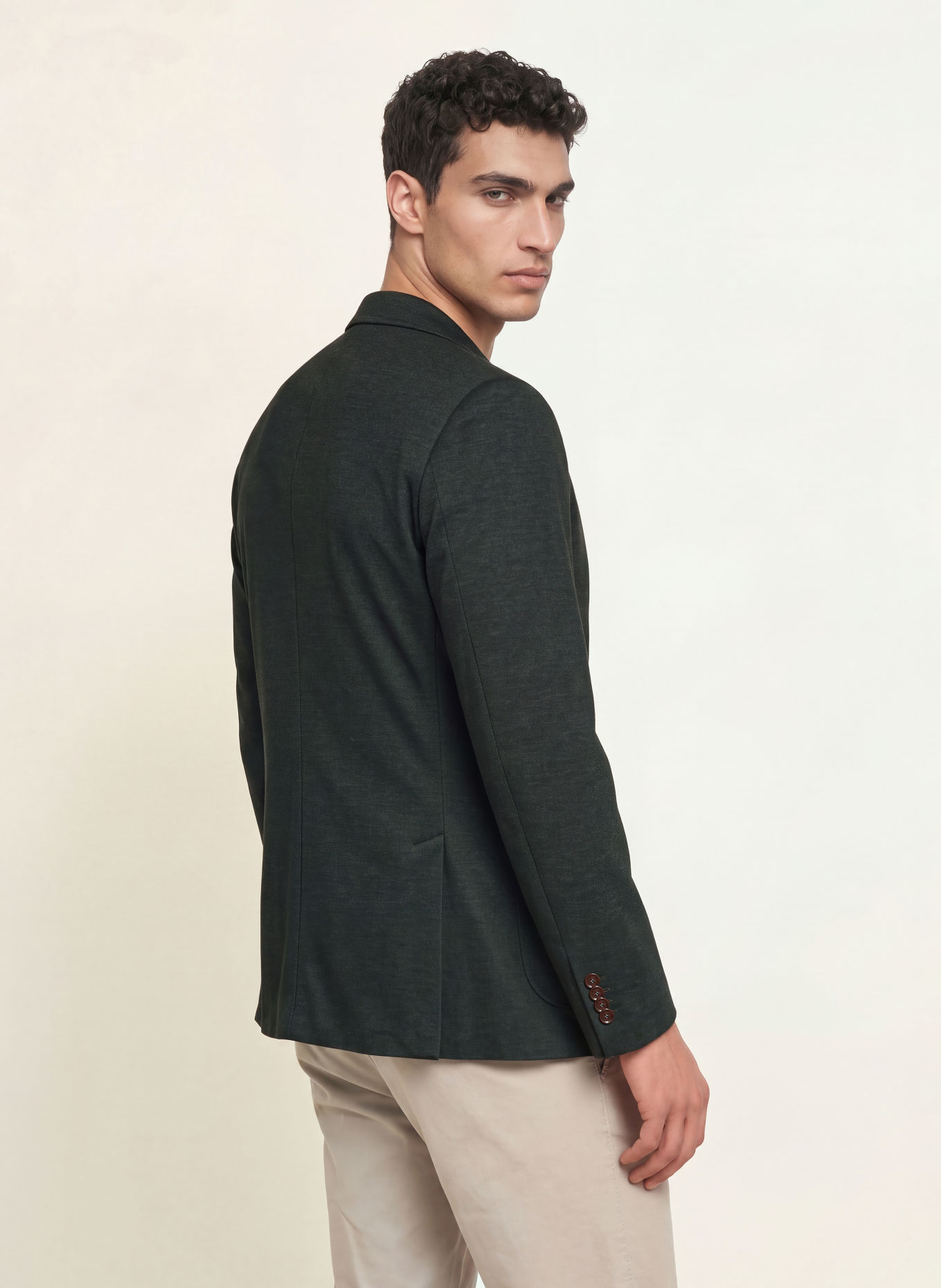 CG - CLUB of GENTS CG CUBA Slim Fit Suit Jacket: 53 Dunkelgrün