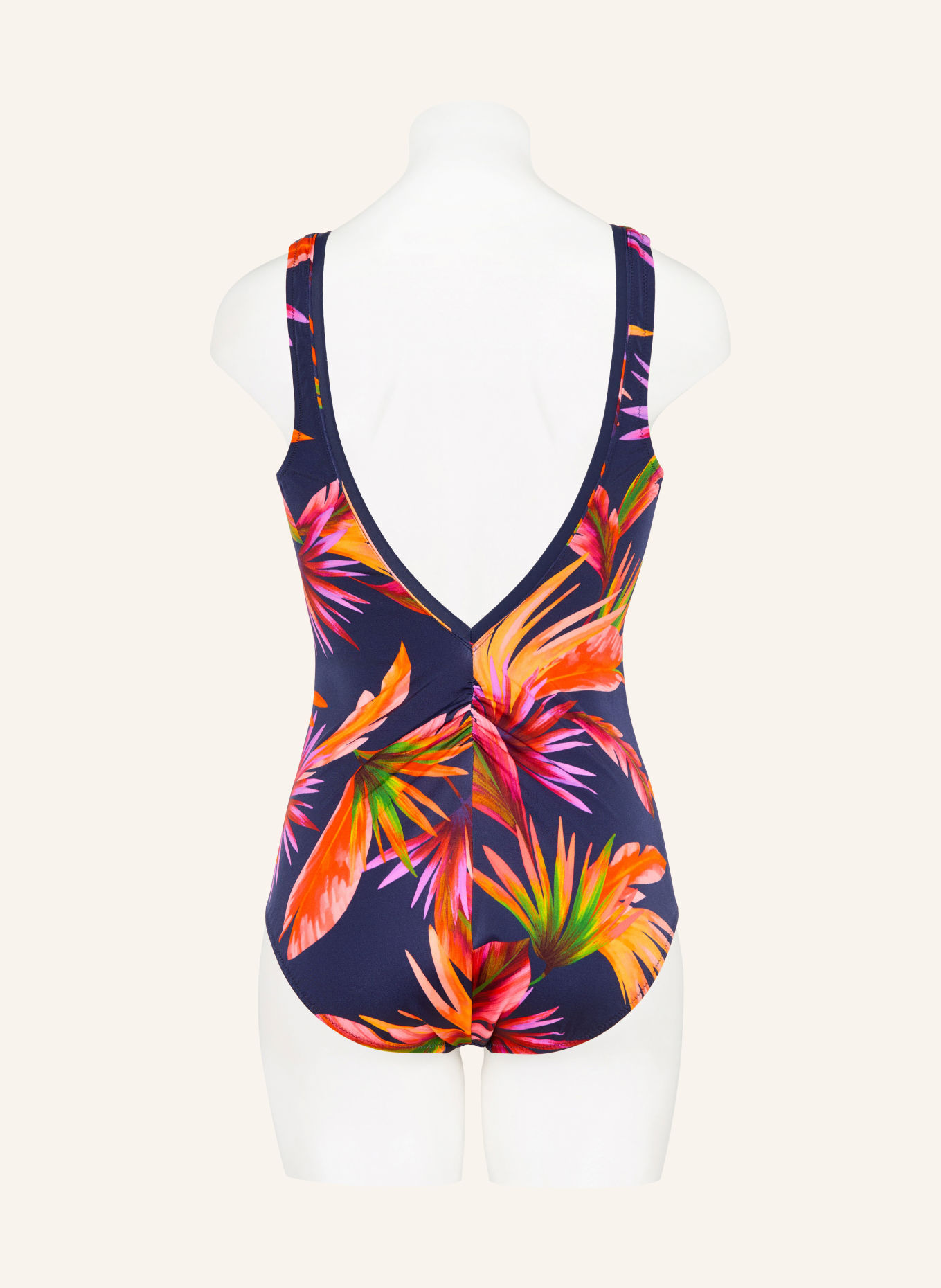 Charmline Plavky TROPIC VOYAGE s tvarujícím efektem: TMAVĚ MODRÁ / SVĚTLE FIALOVÁ / NEONOVĚ ORANŽOVÁ